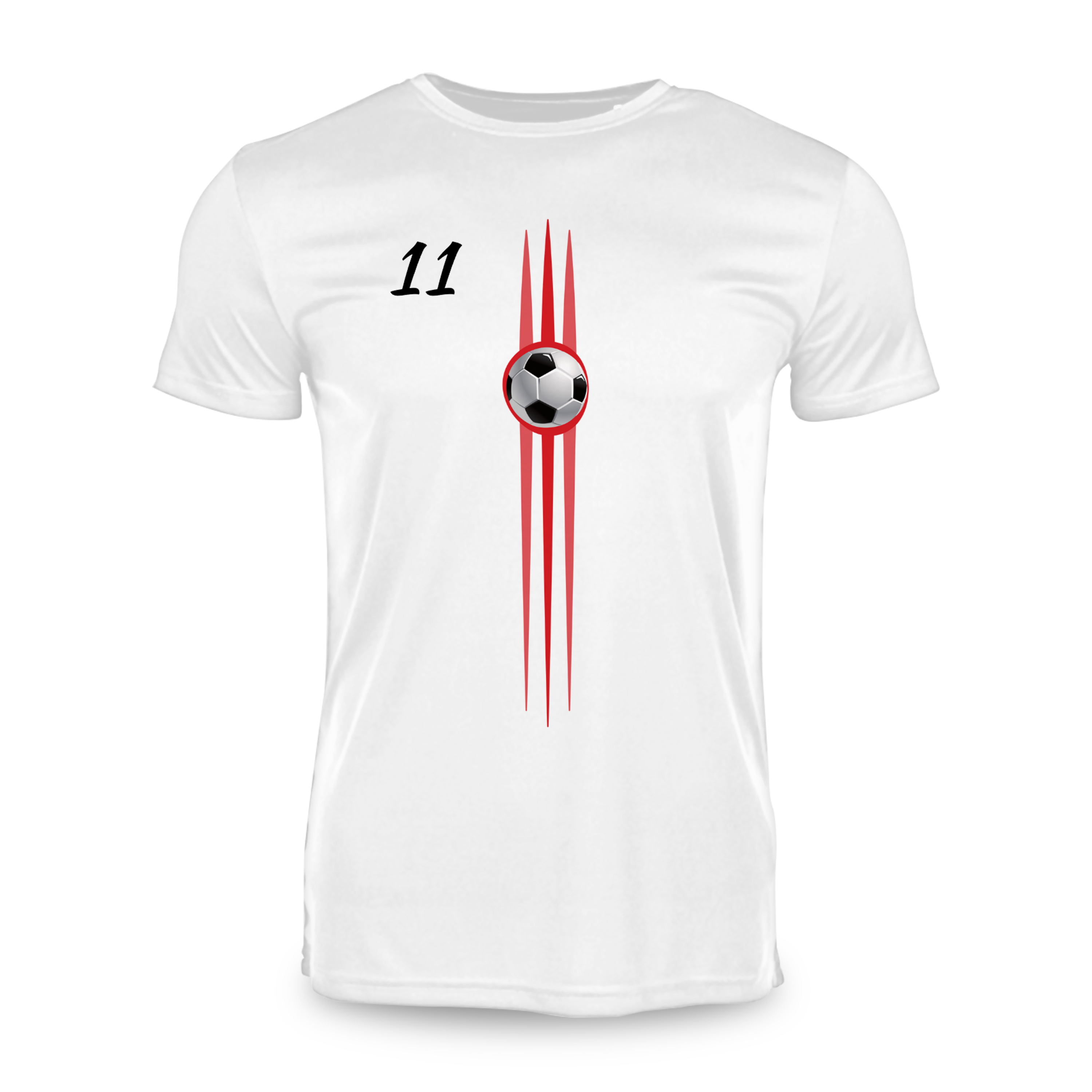 Fußballtrikots mit Design-Vorlage zum Selbststalten