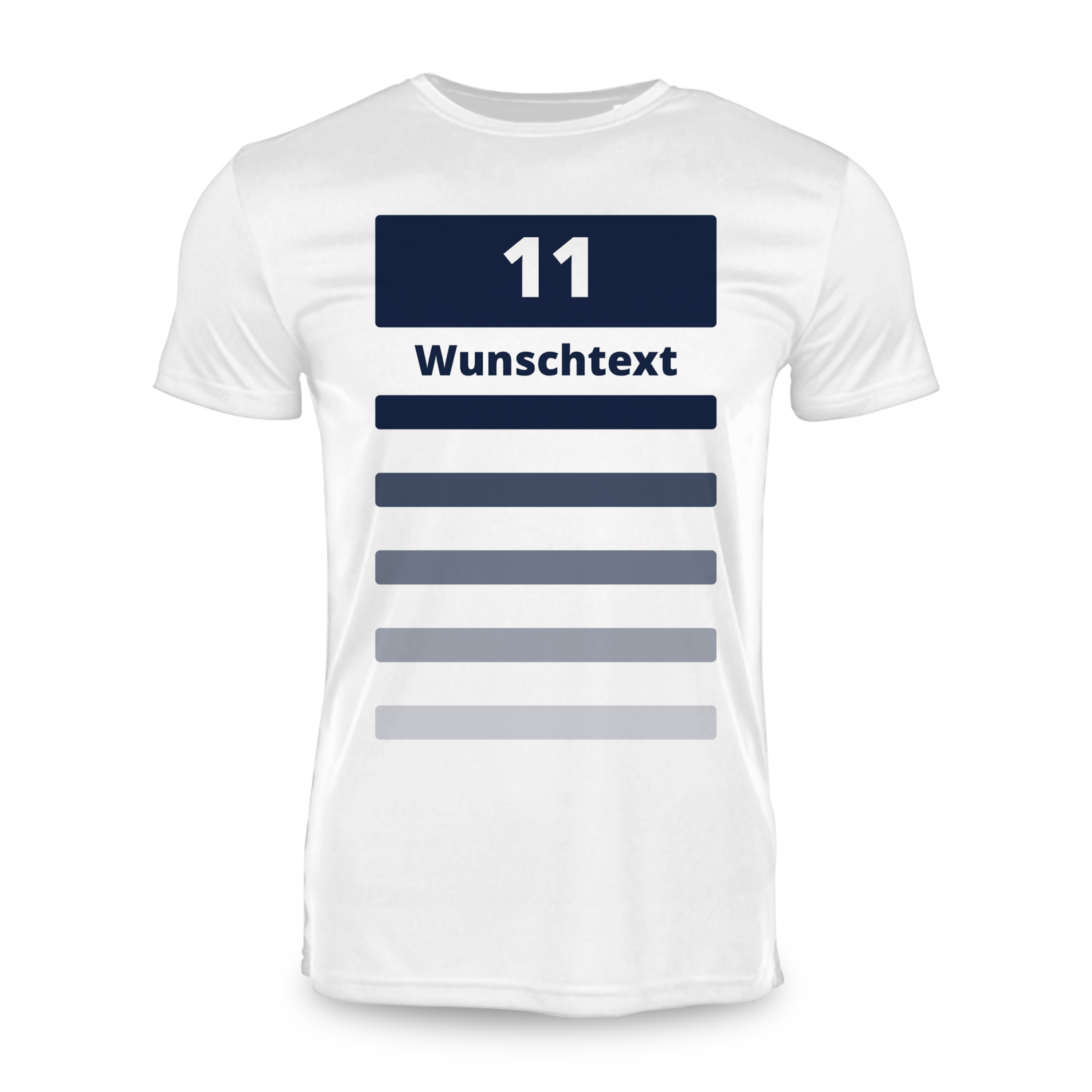 Fußballtrikots mit Design-Vorlage zum Selbststalten