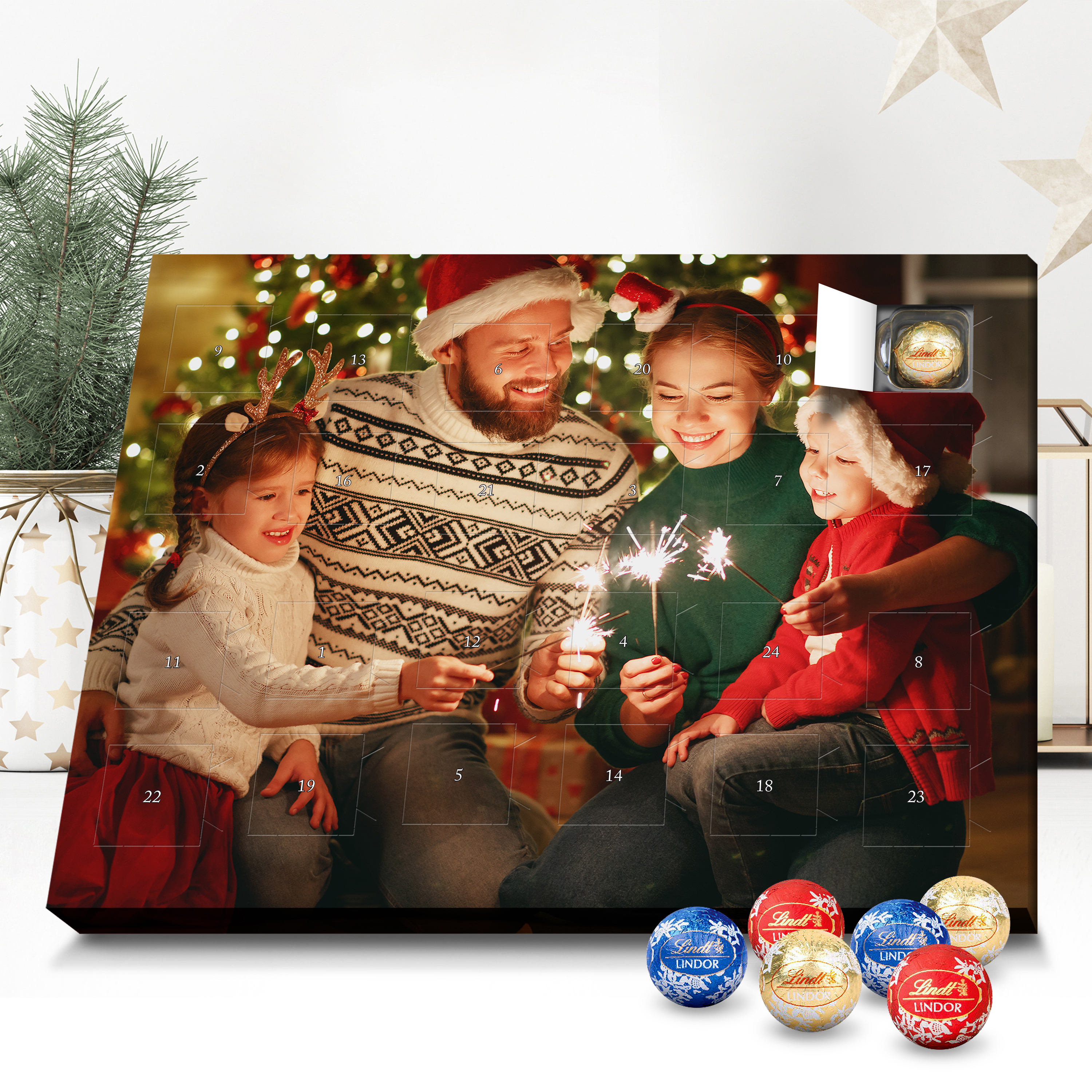Adventskalender mit Fotos
