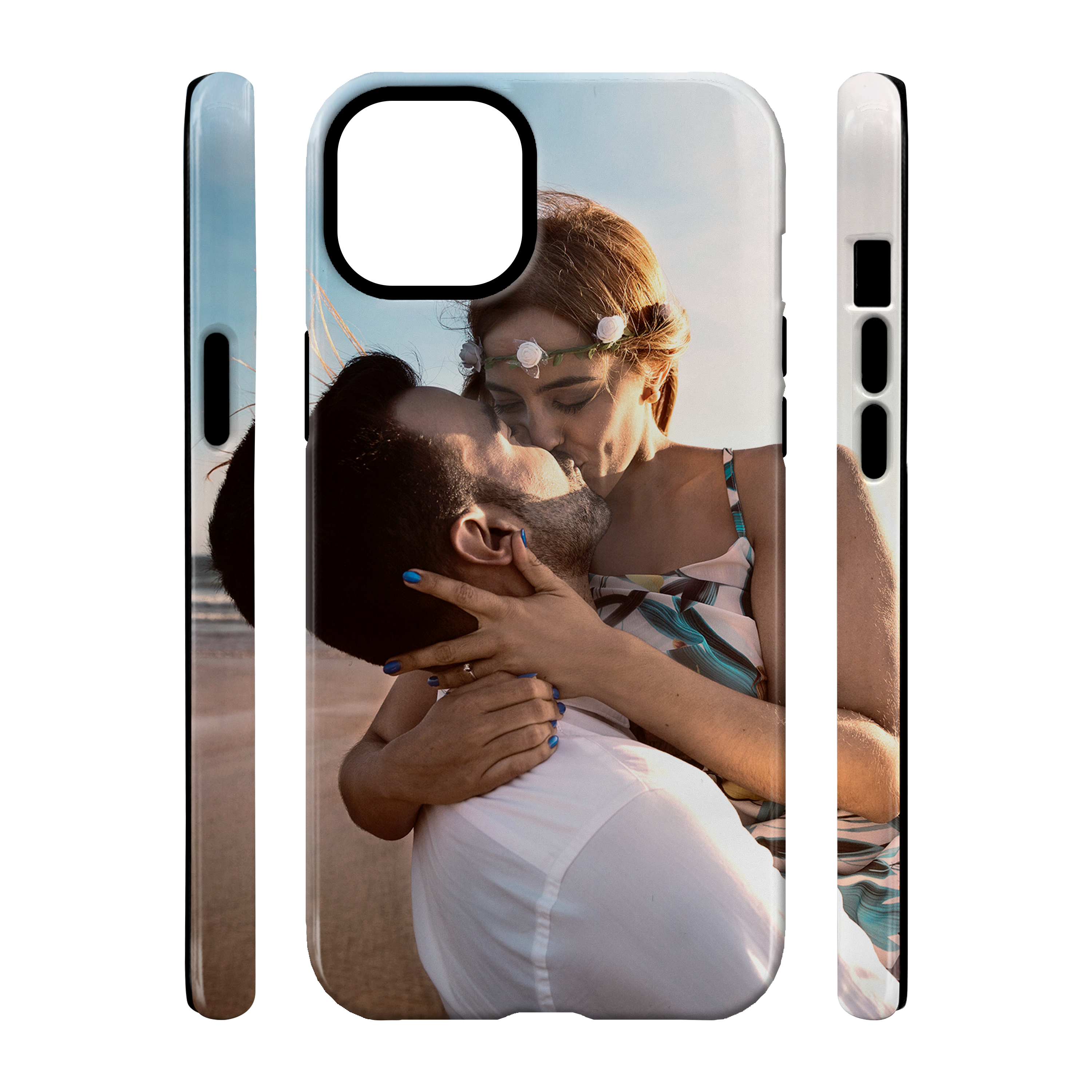 iPhone 14 Plus Premium Softcase mit Foto