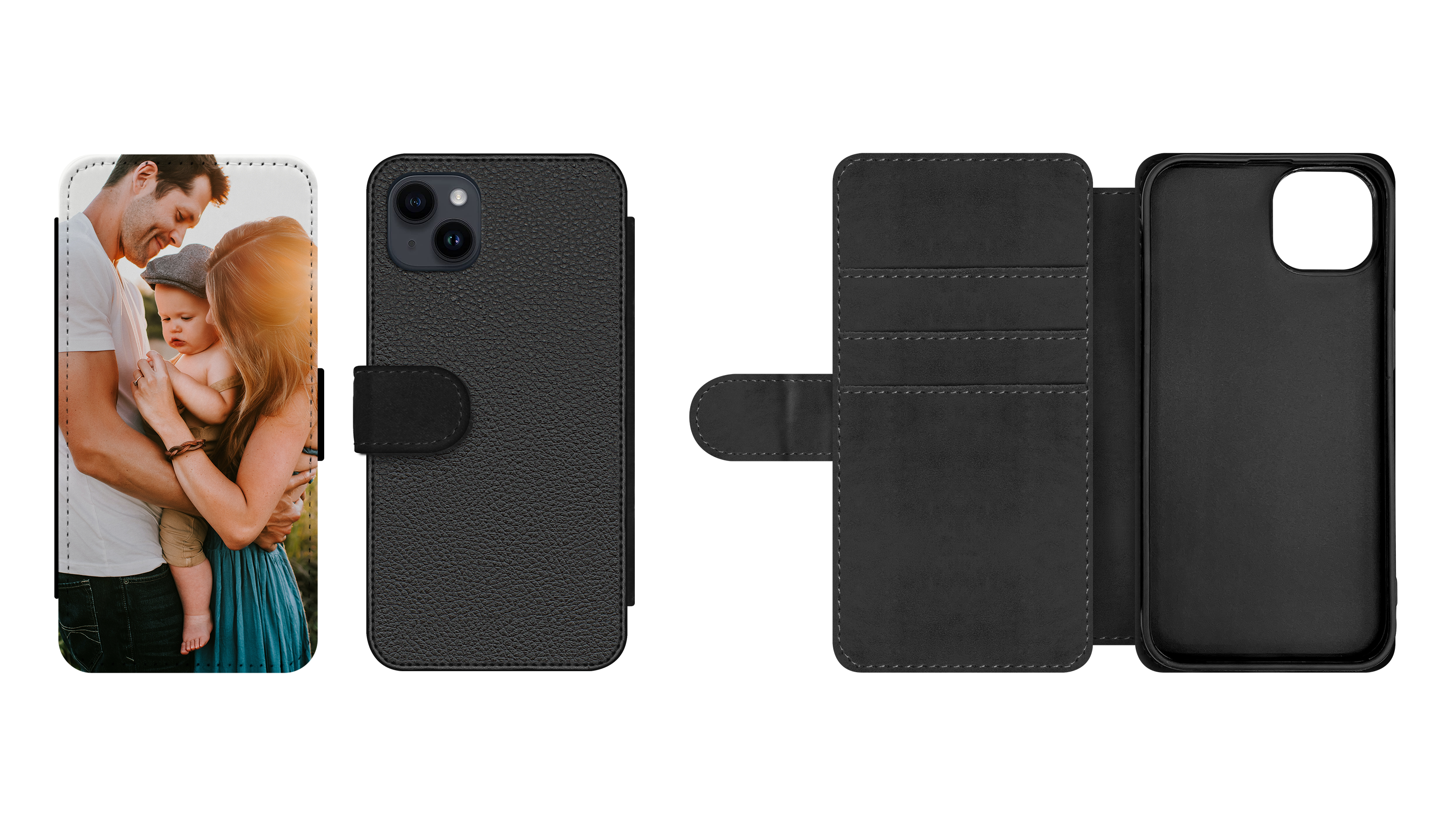iPhone 14 Plus Flipcase mit eigenem Motiv