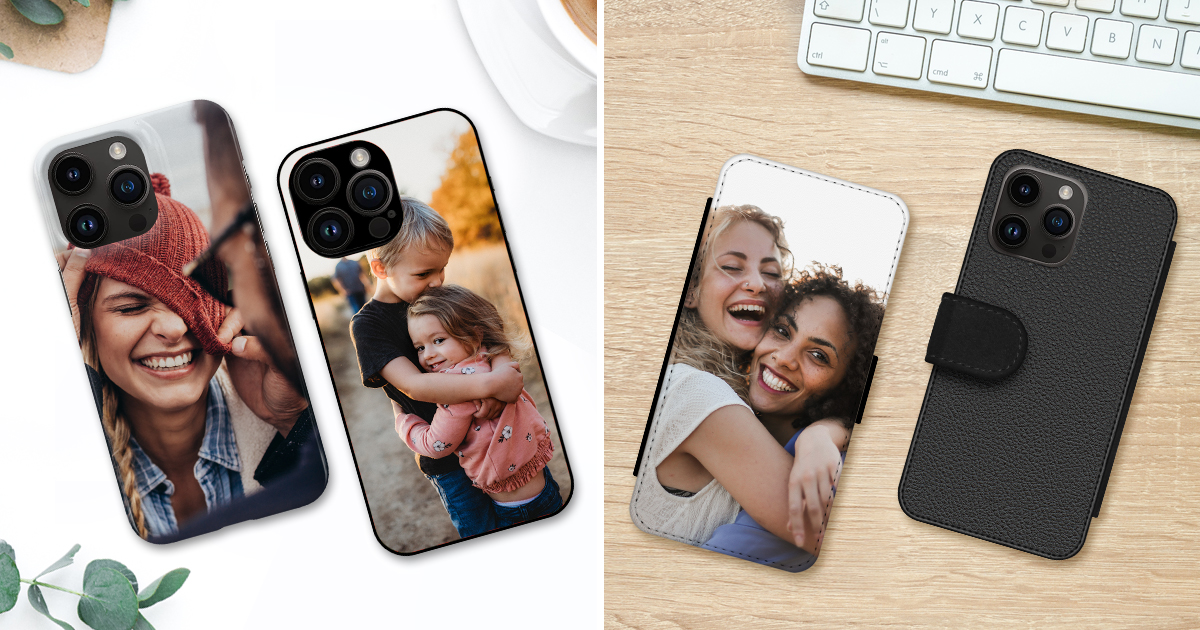 Personalisiere Deine IPhone 14 Pro Hülle Mit Eigenem Foto – Weiche TPU Schutzhülle, Hochauflösender Druck