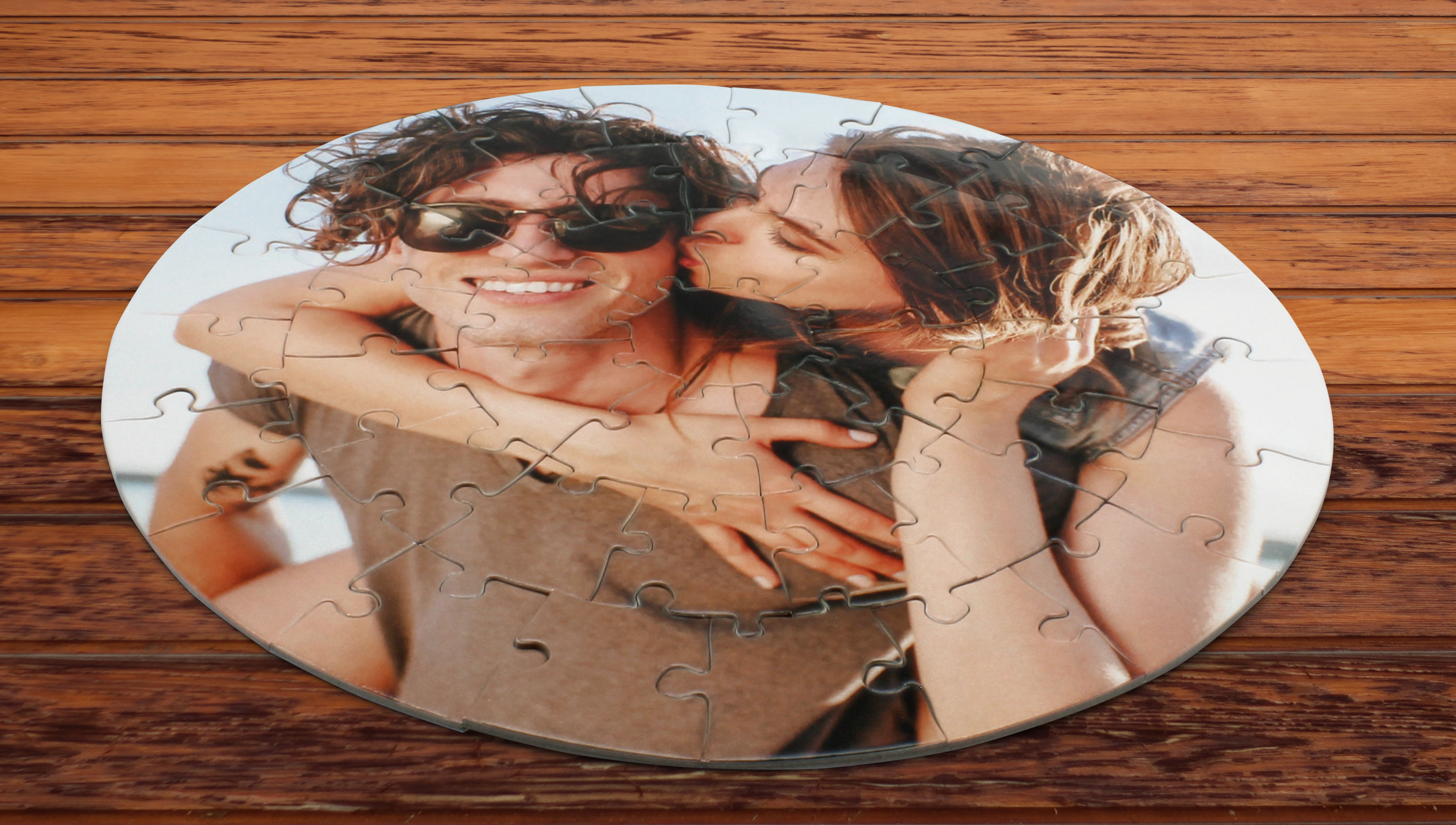 Rundes Puzzle vom eigenem Foto erstellen