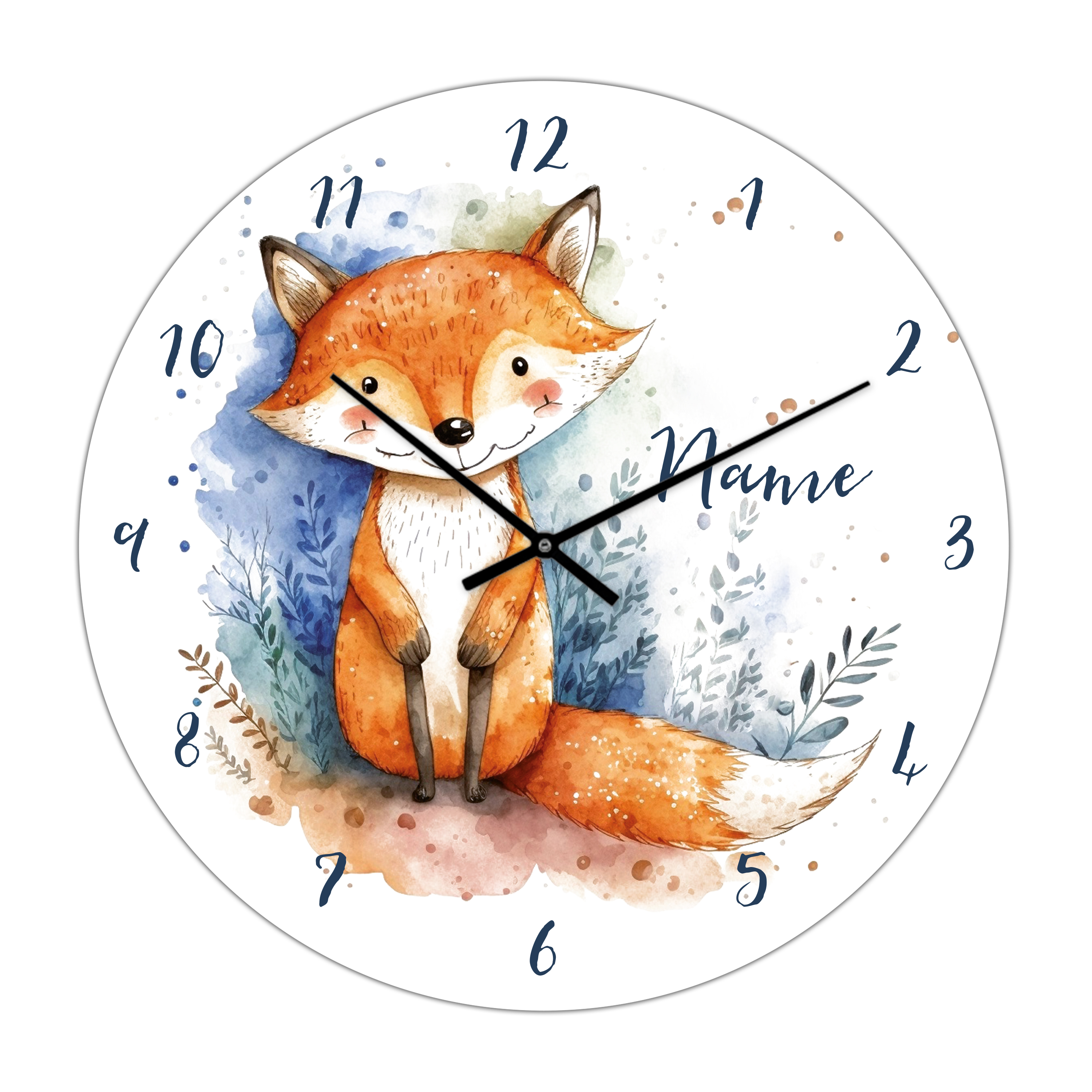 Wanduhr Fuchs