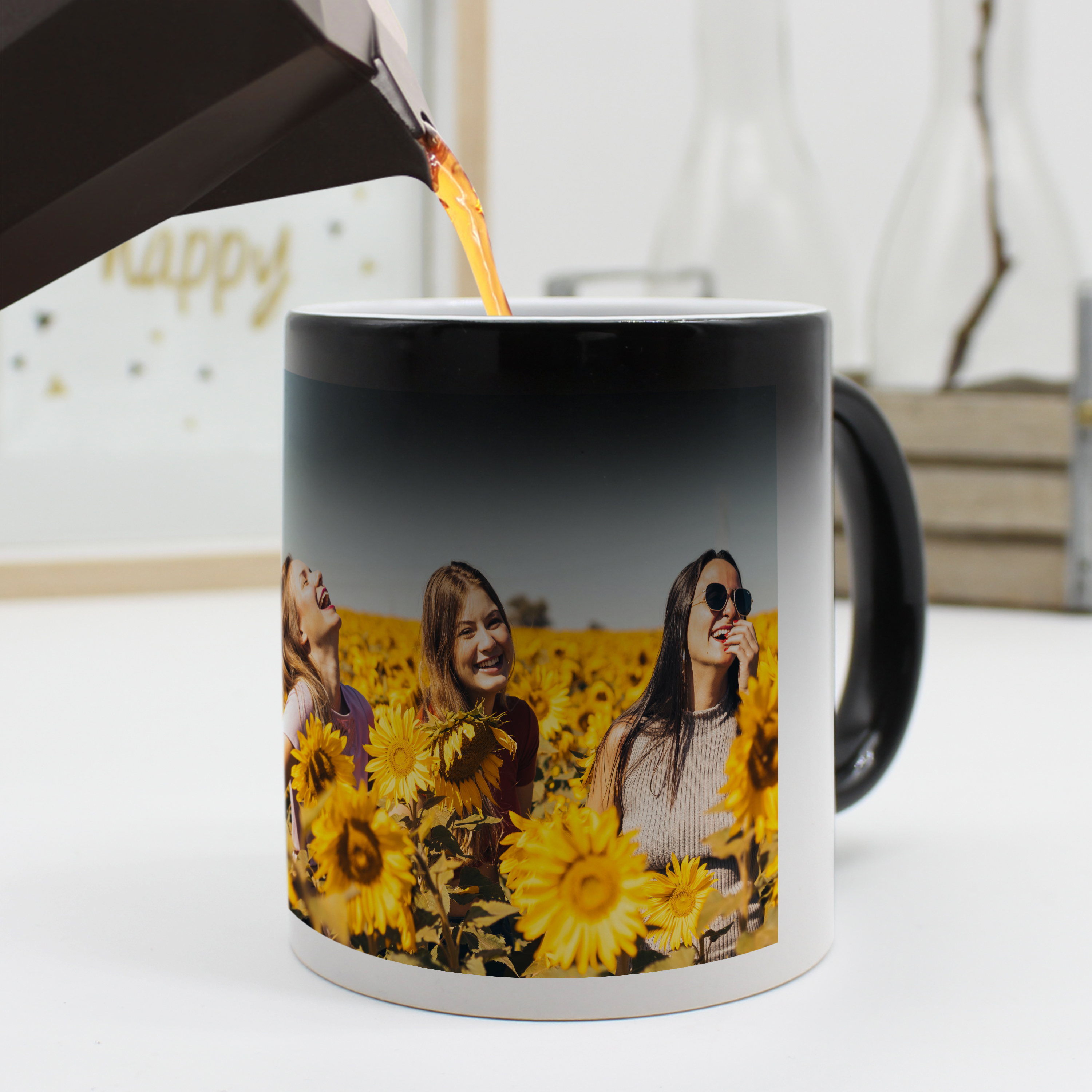 Personalisierte Tasse 'Leg Dich Nicht Mit Maria An' - 325 Ml, Spülmaschinenfest, Rot