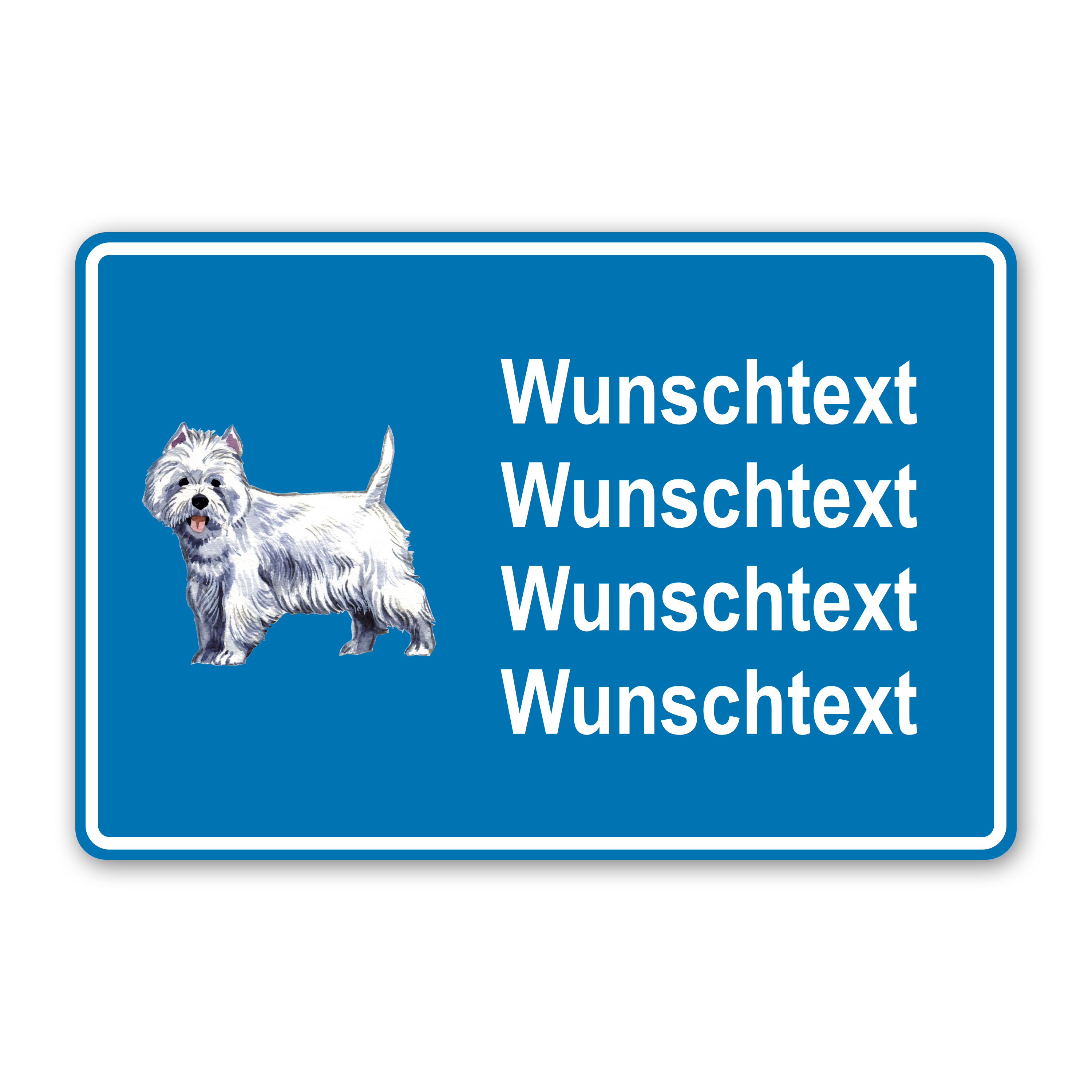 Hundeschild