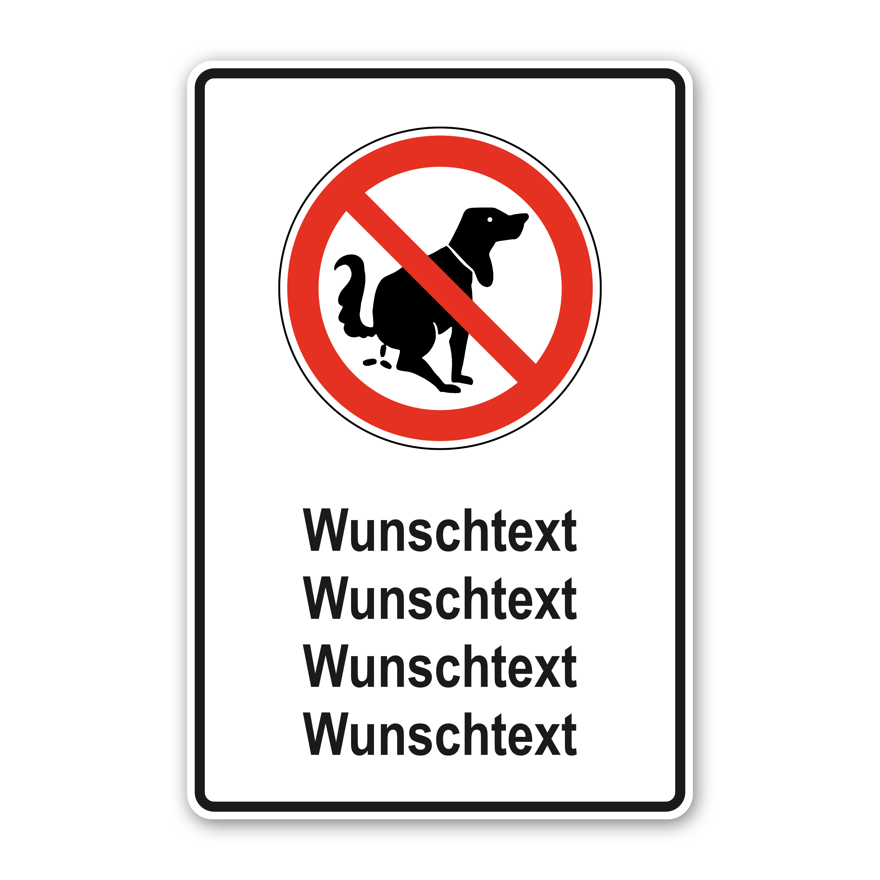 Hundeschild