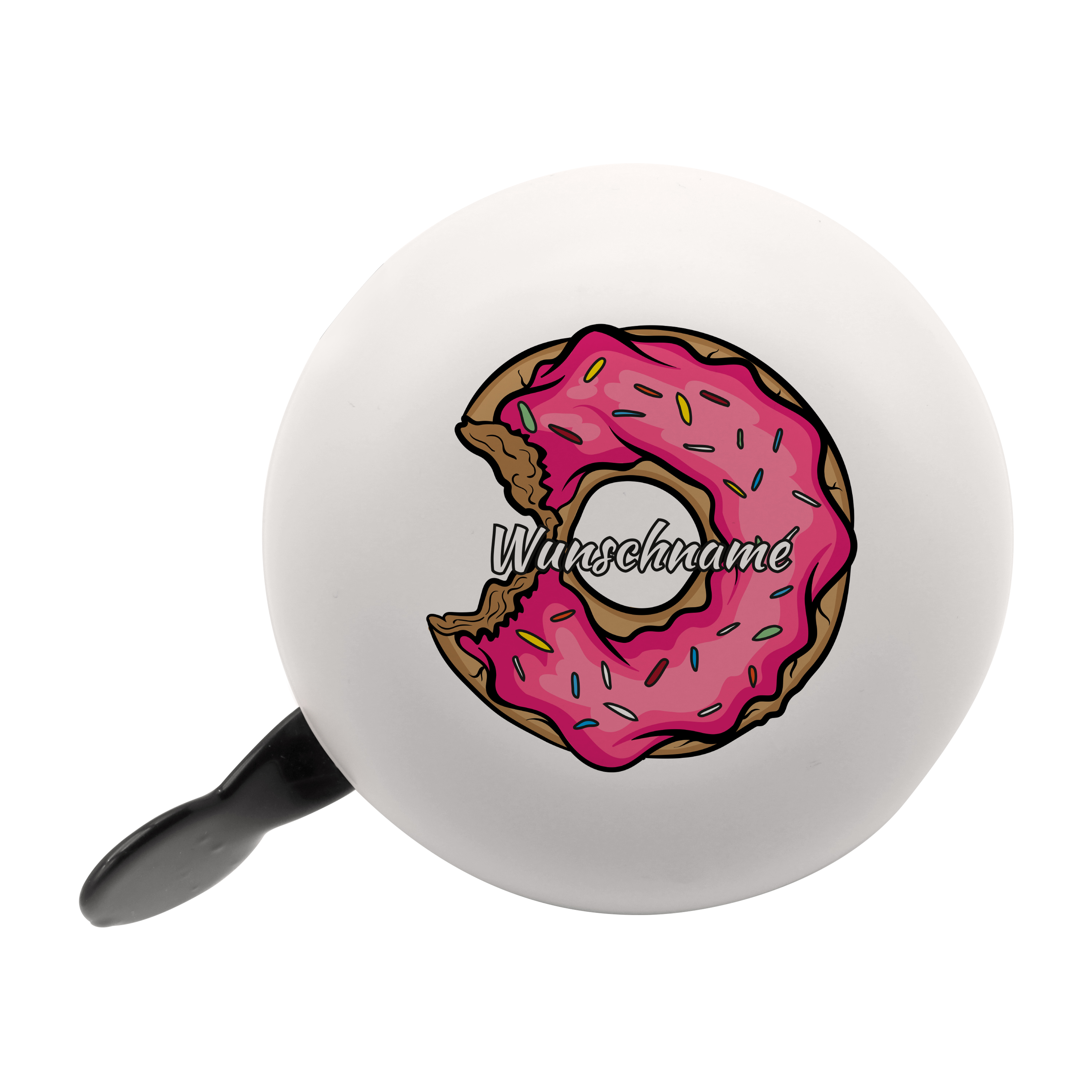 Fahrradklingel mit Namensmotiv "Donut"