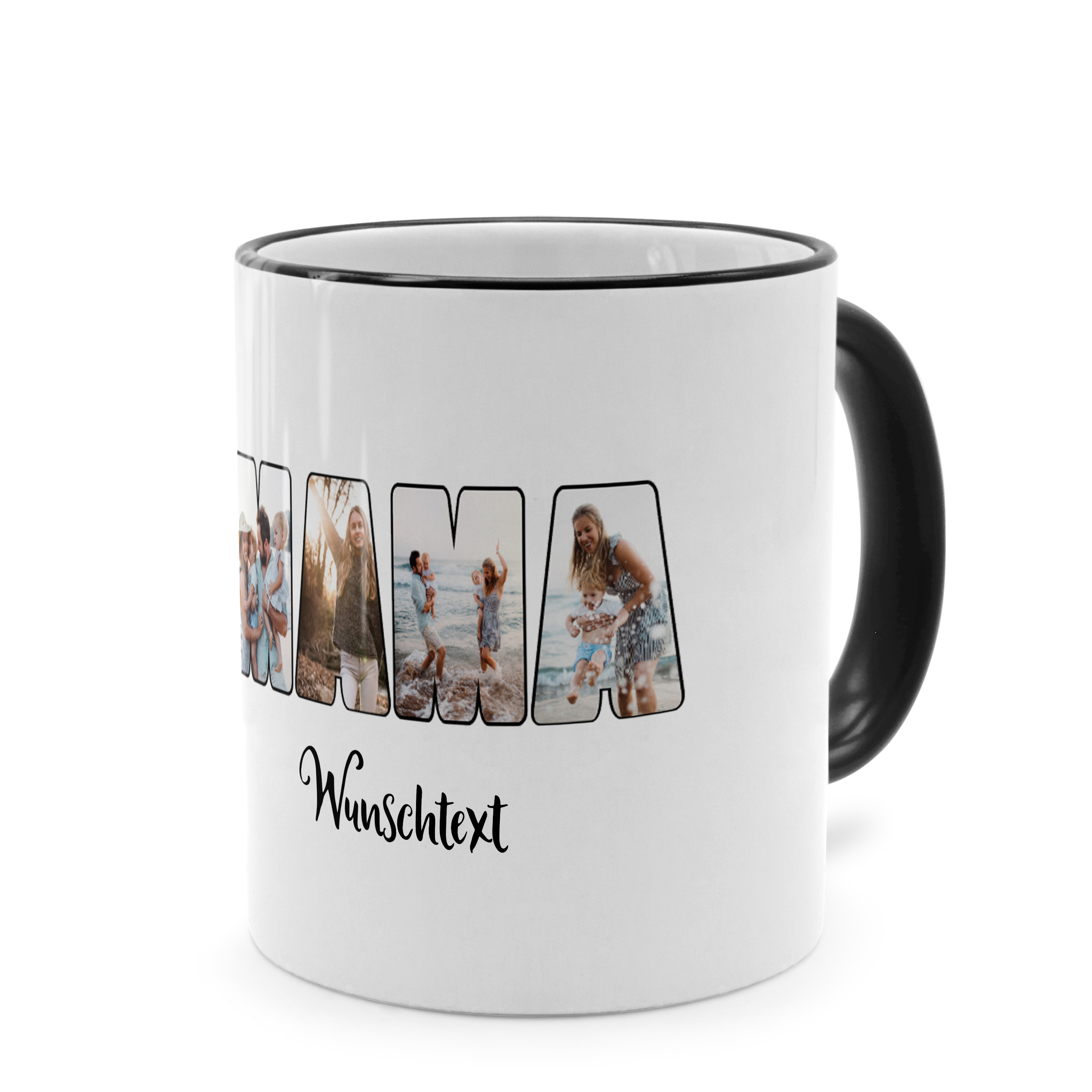 Beste Mama Tasse Schwarz