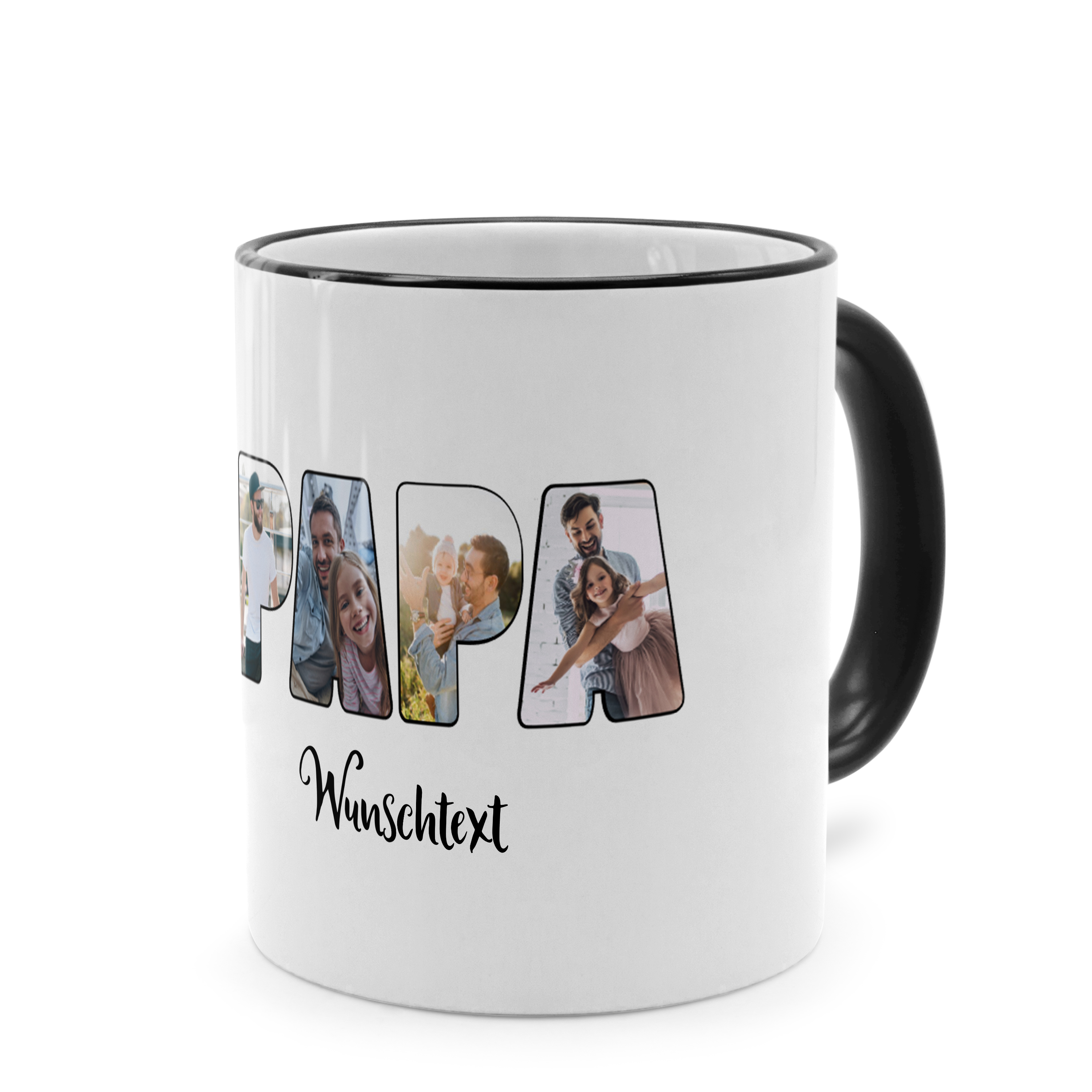 Bester Papa Tasse Schwarz