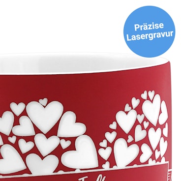 Kaffeebecher Gravur