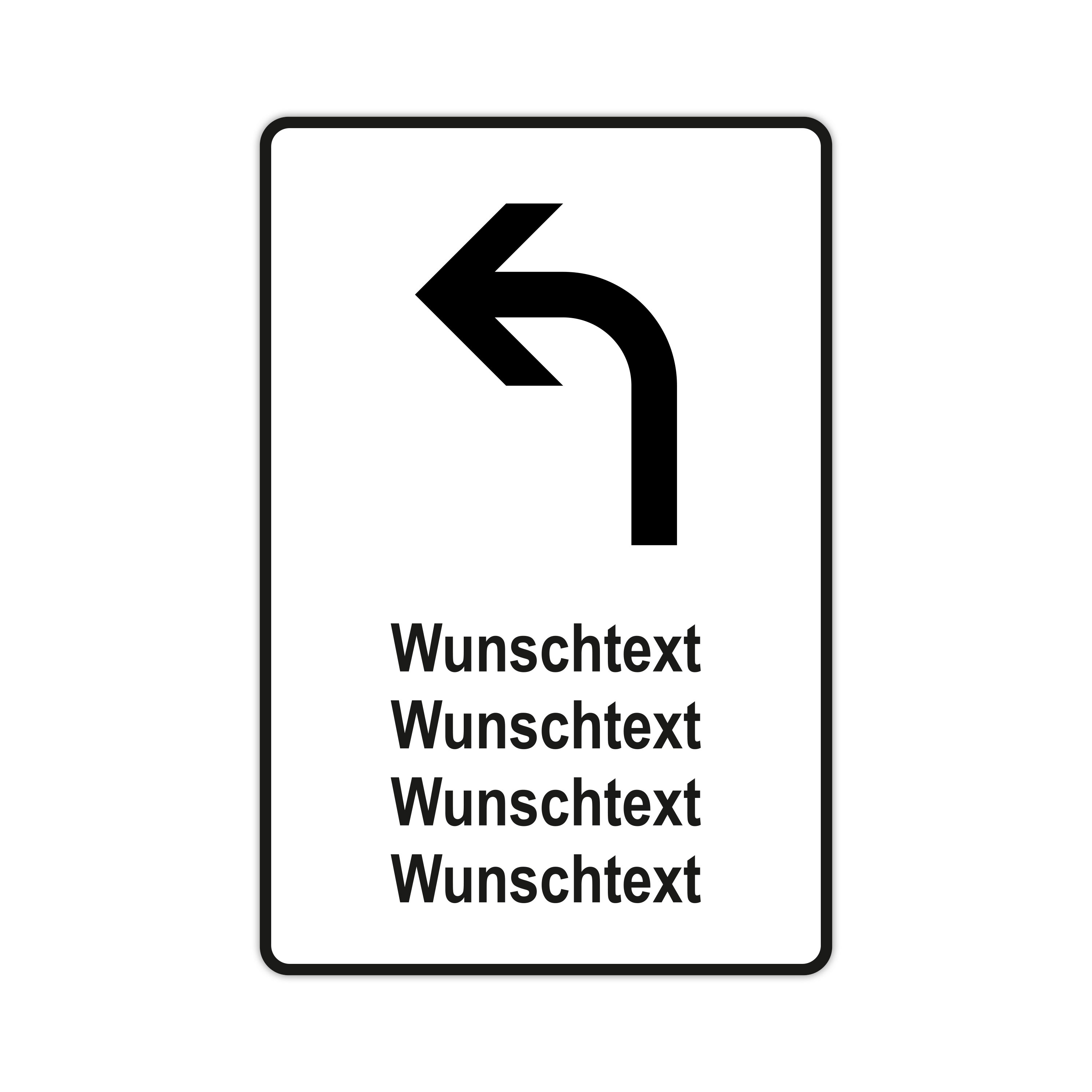 Richtungsschild