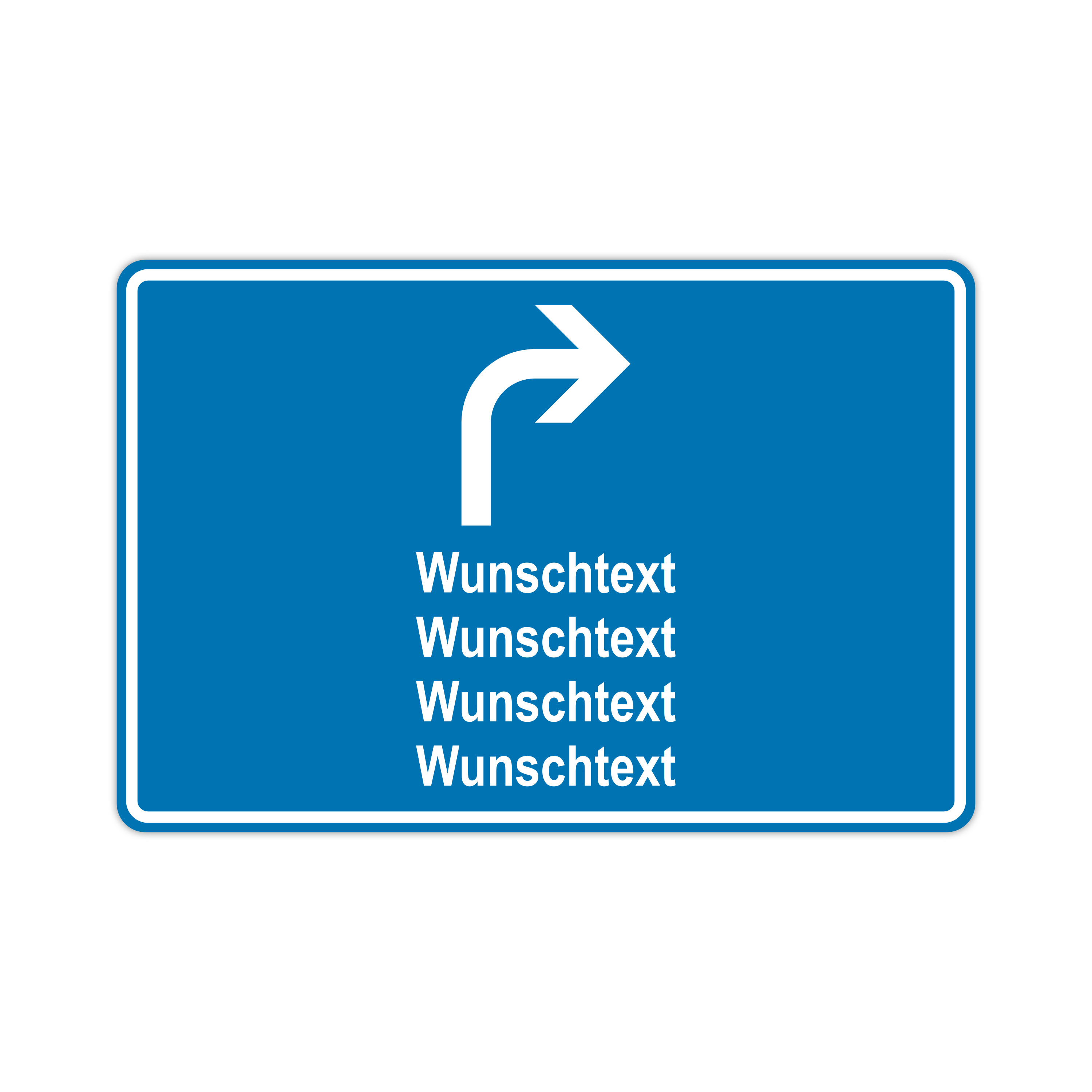 Richtungsschild