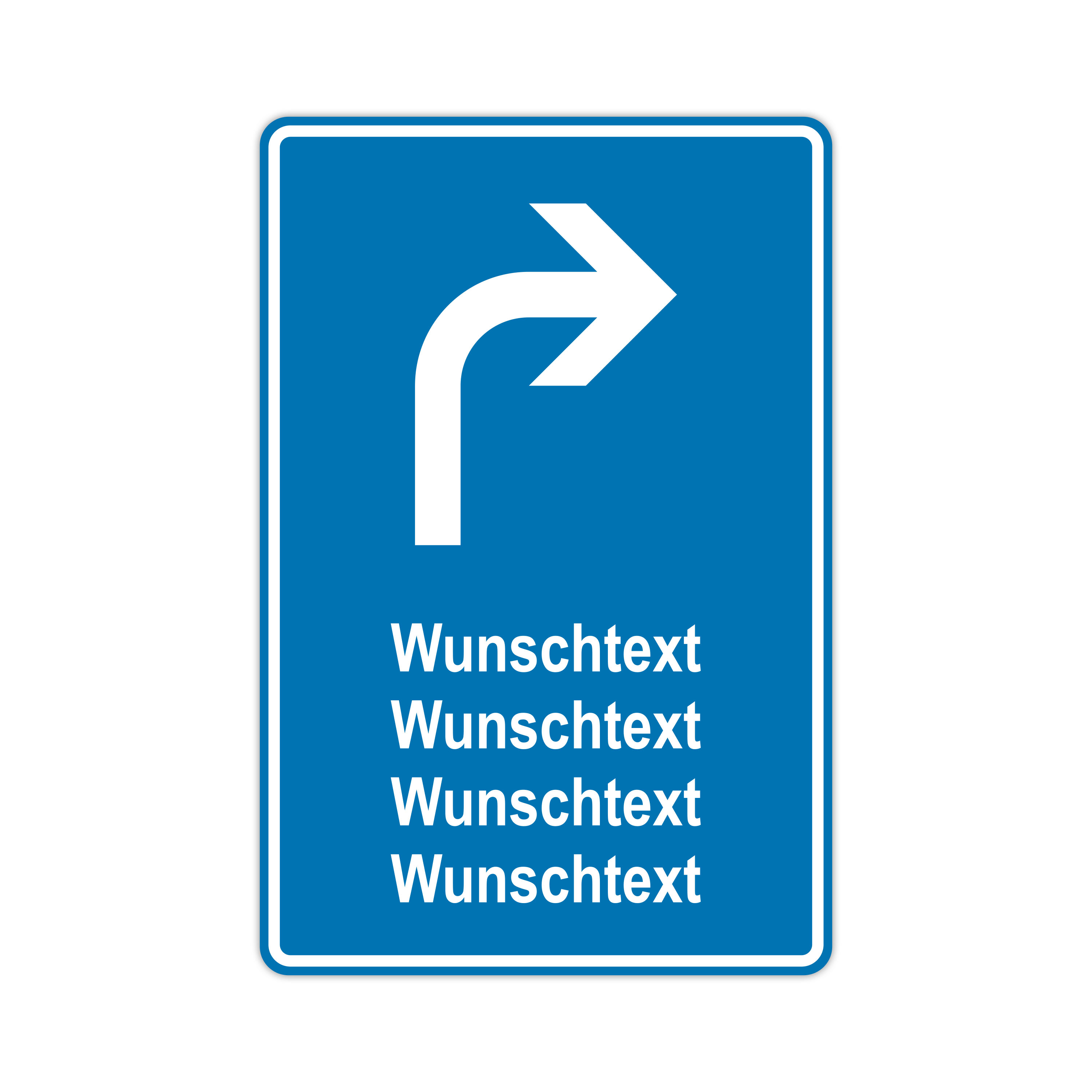 Richtungsschild