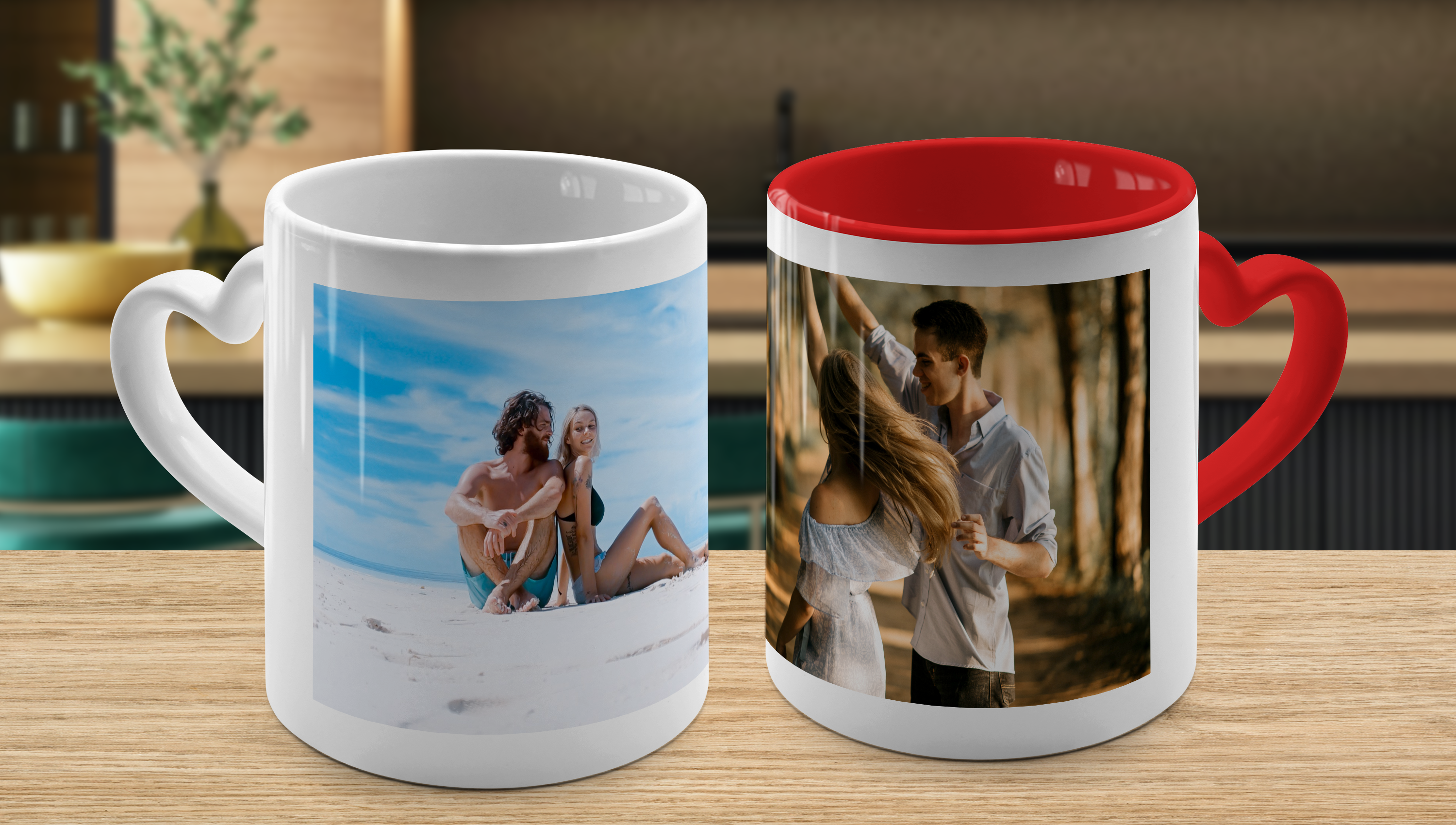 Mit der Tasse Liebe zeigen: Ich Liebe Dich Tasse mit Foto