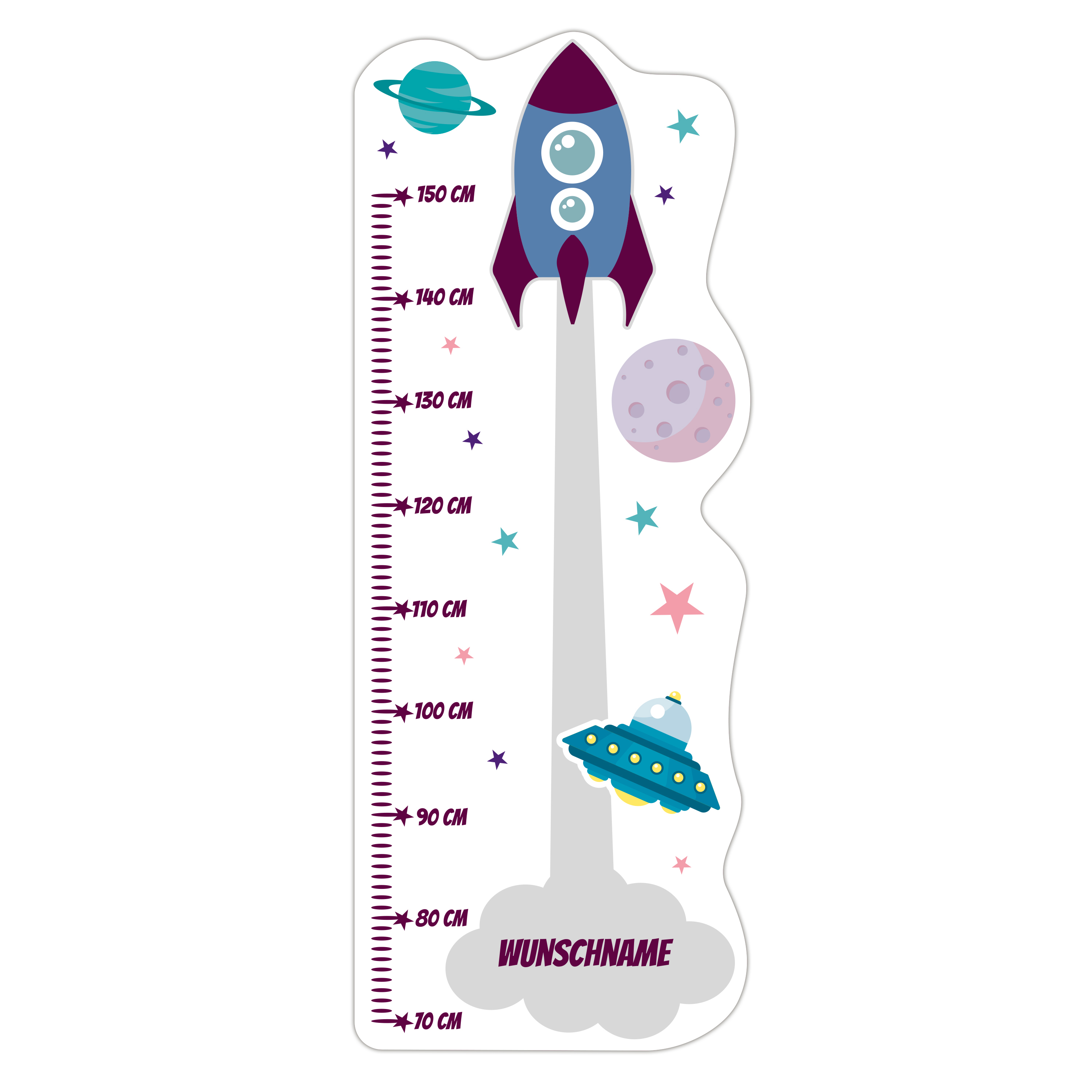 Kindermesslatte Rakete