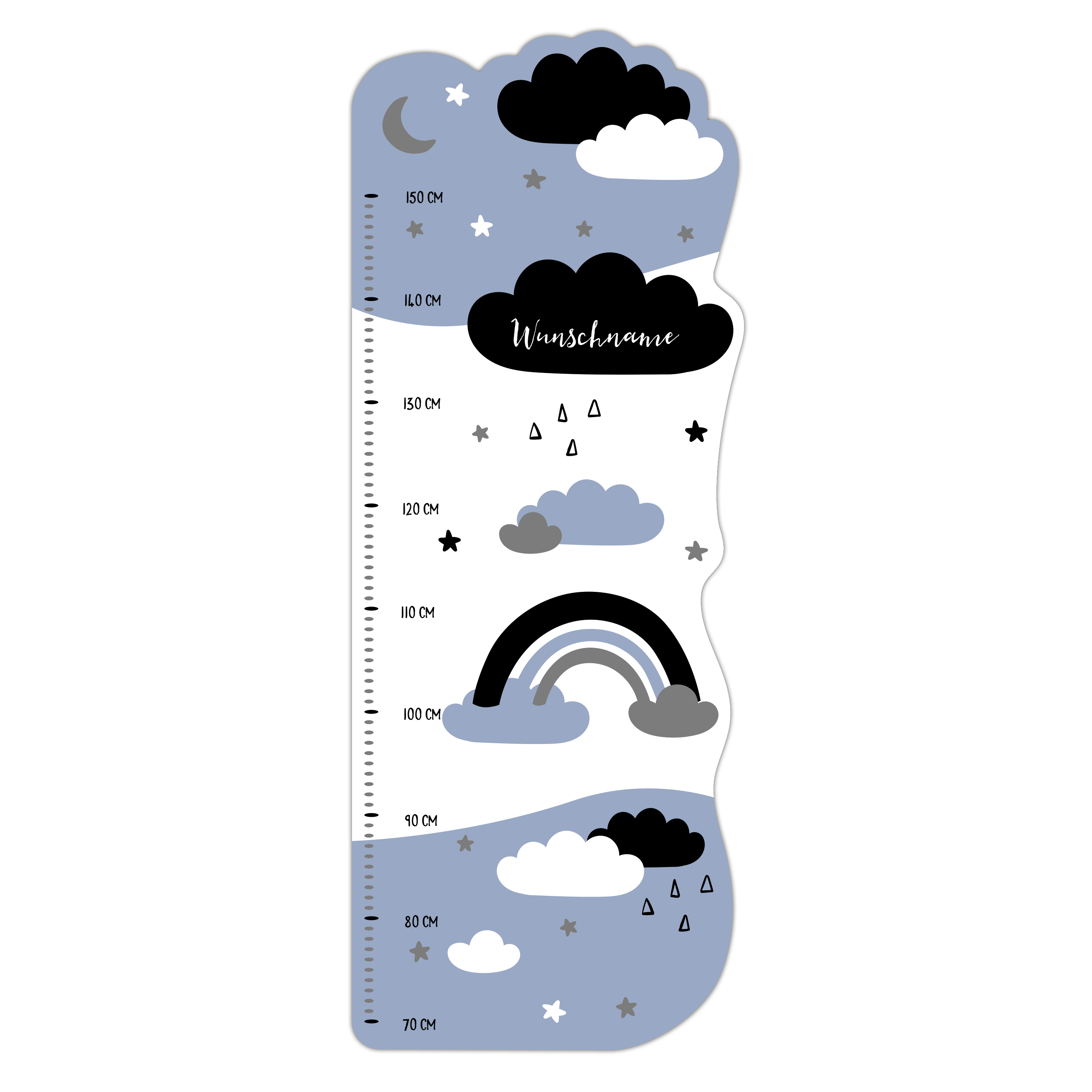 Kindermesslatte Sterne