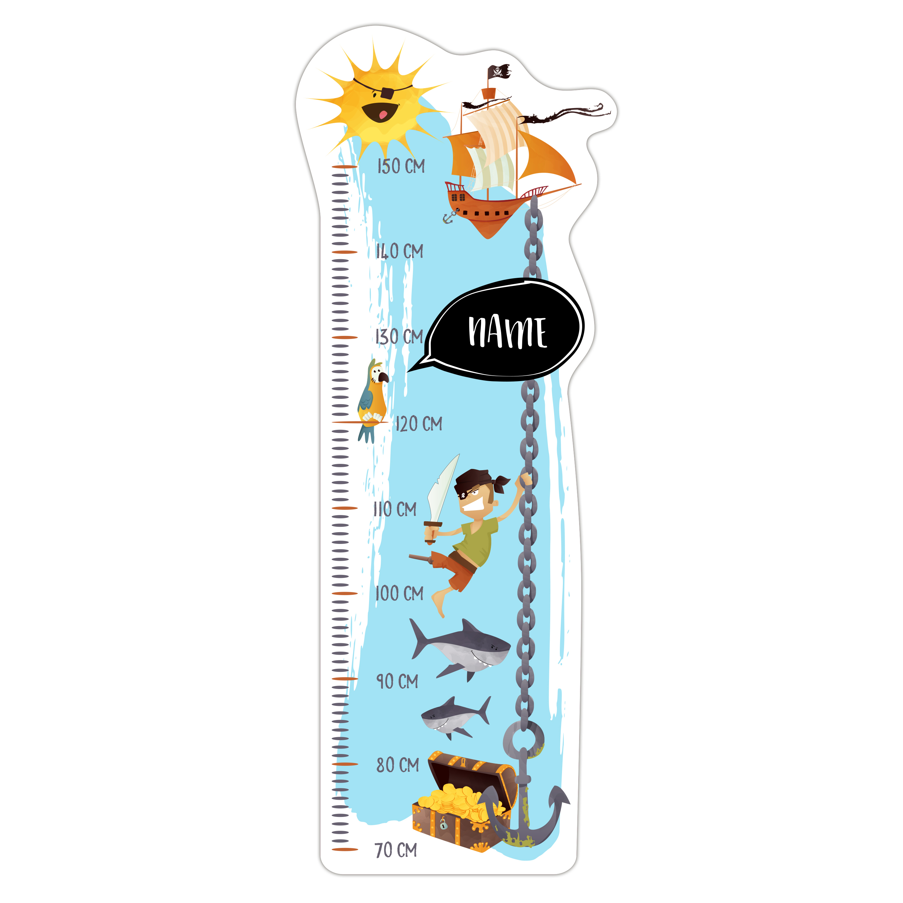 Kindermesslatte Piraten