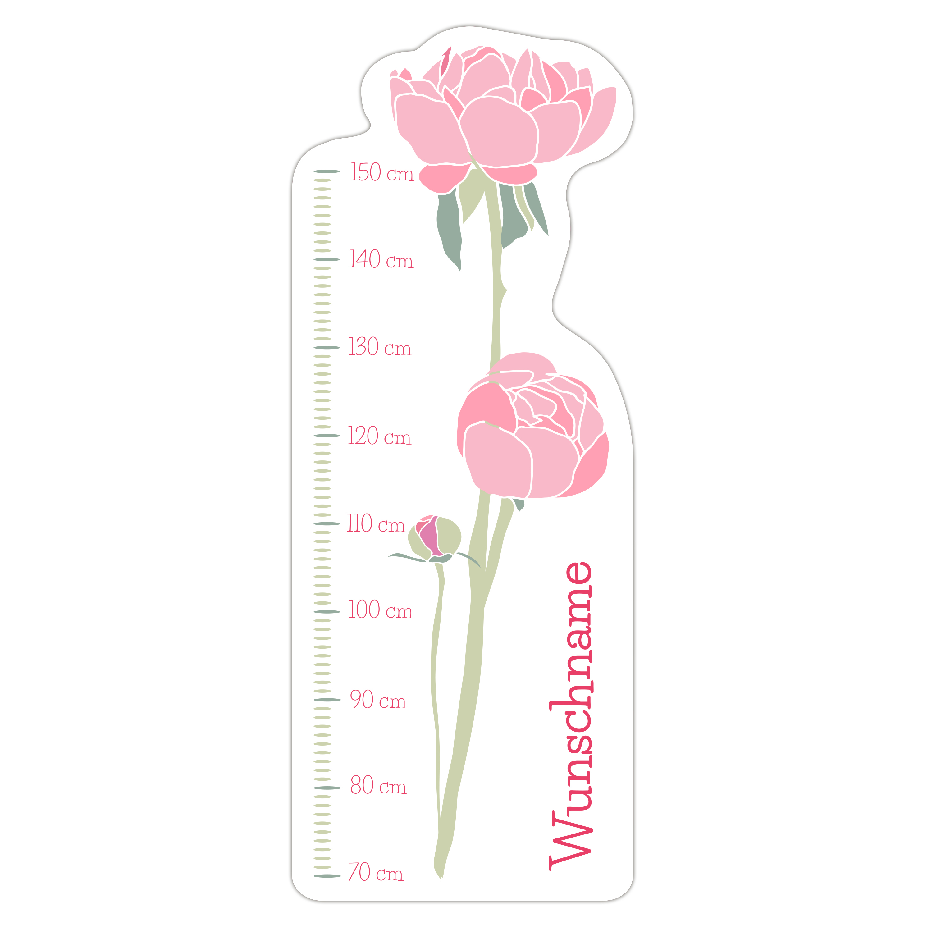 Kindermesslatte Blume