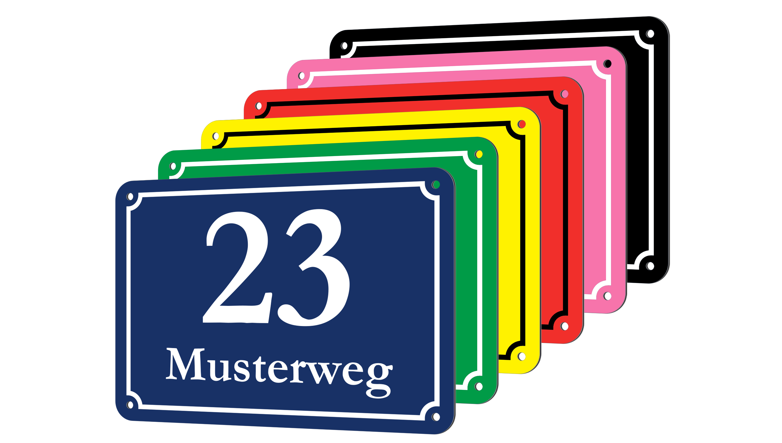 So können Sie Ihr Hausnummernschild modern gestalten