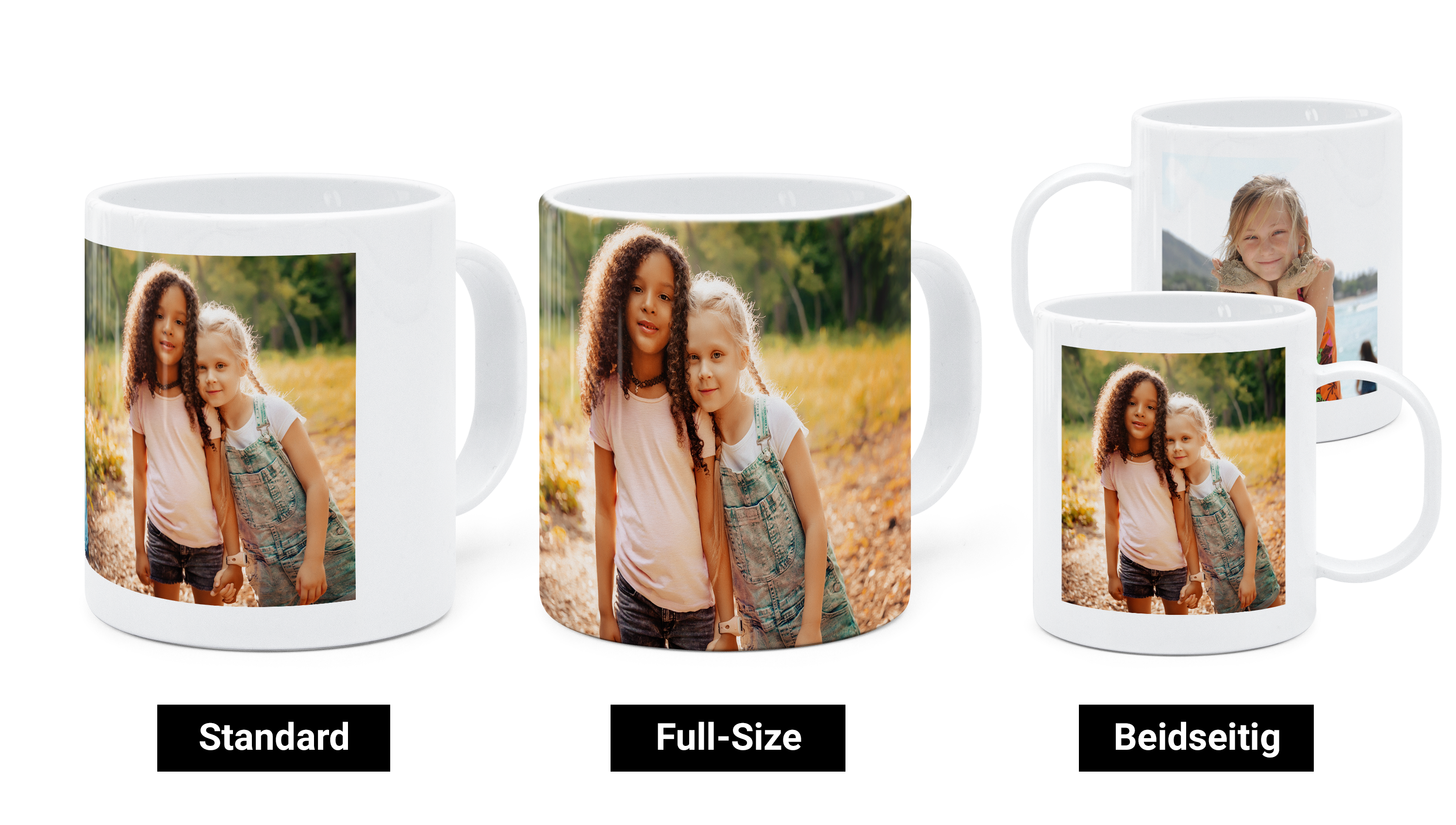 Kindertasse mit Namen oder Foto online gestalten