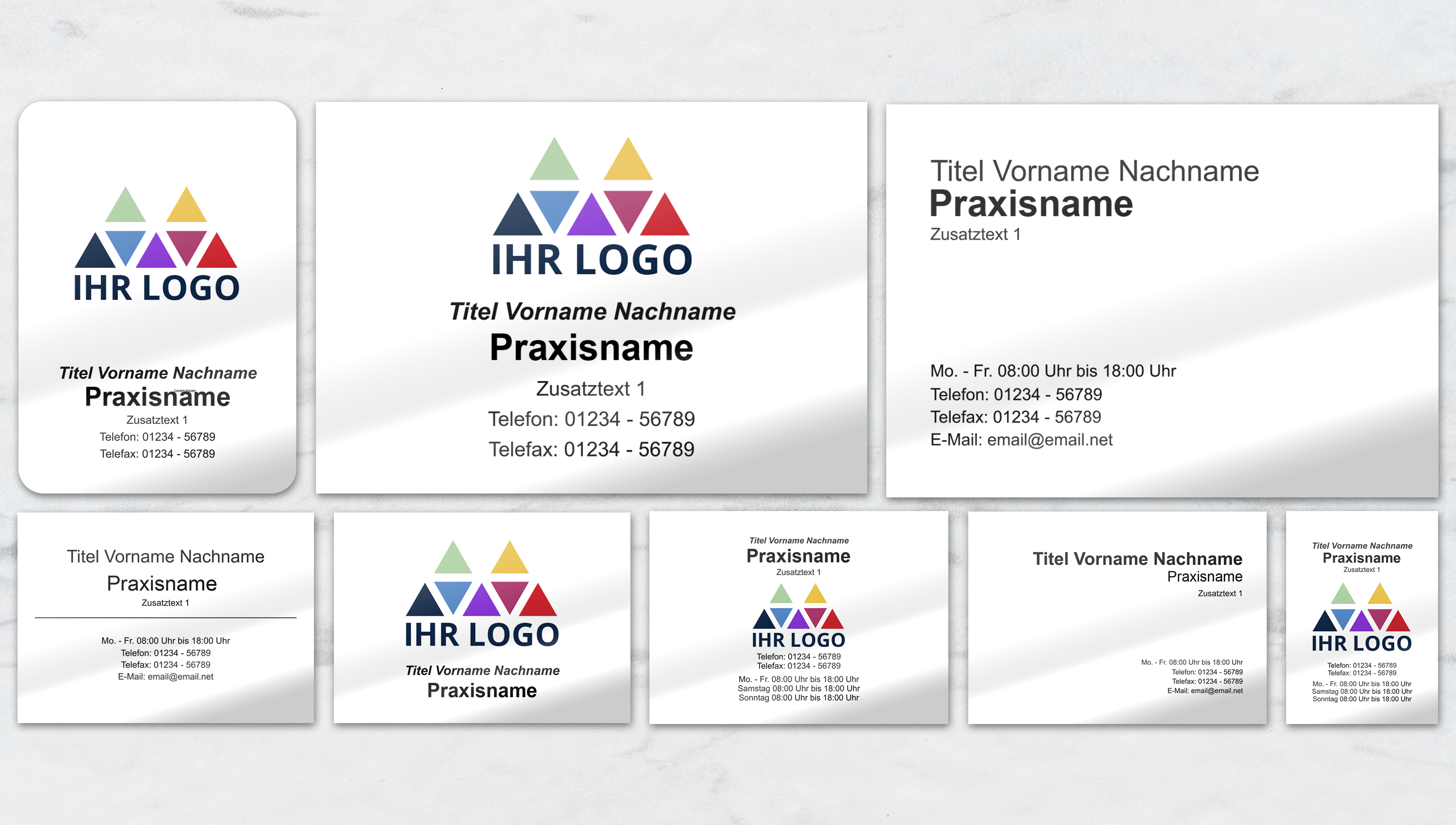 Praxisschilder online gestalten: So funktioniert´s!