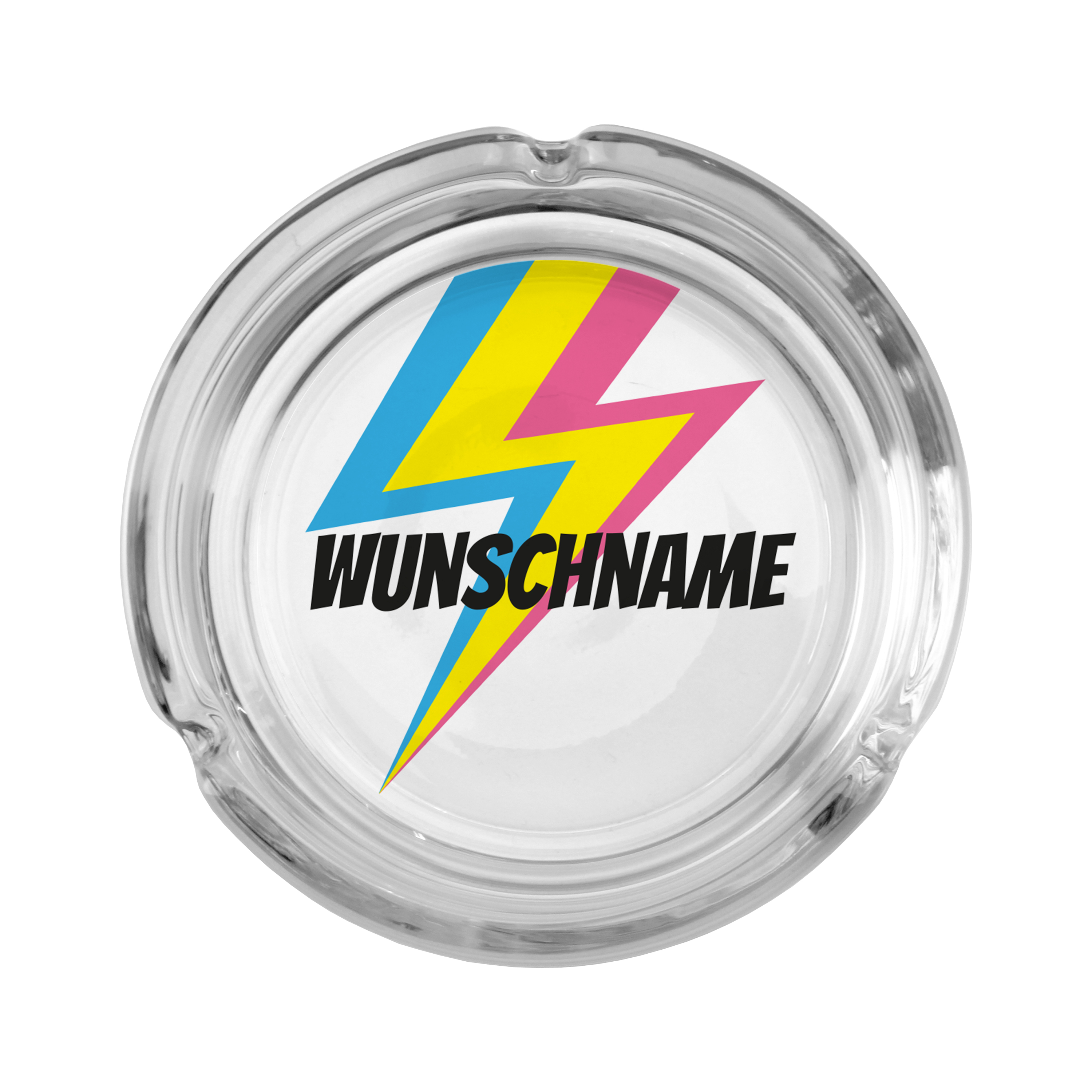 Glas-Aschenbecher