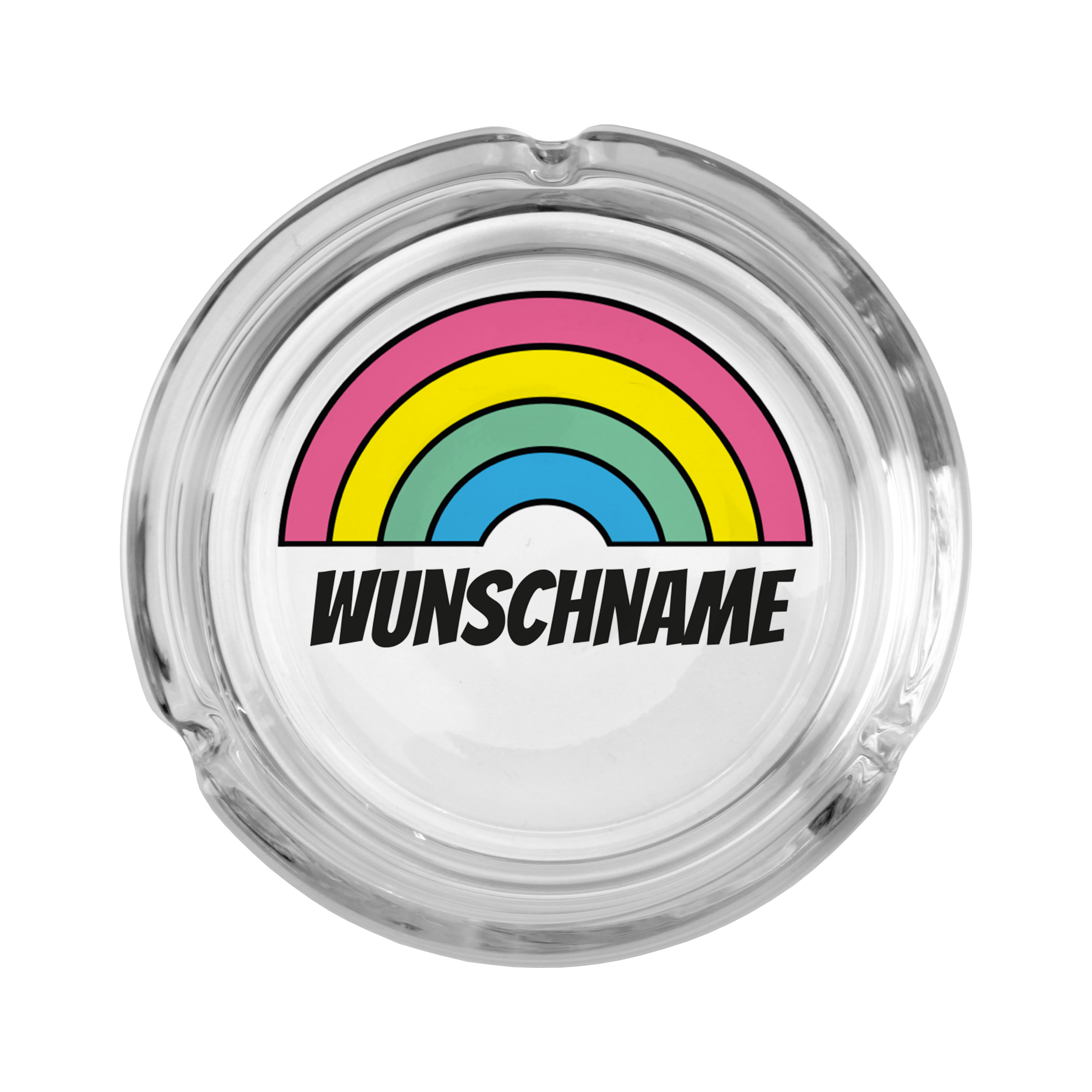 Glas-Aschenbecher