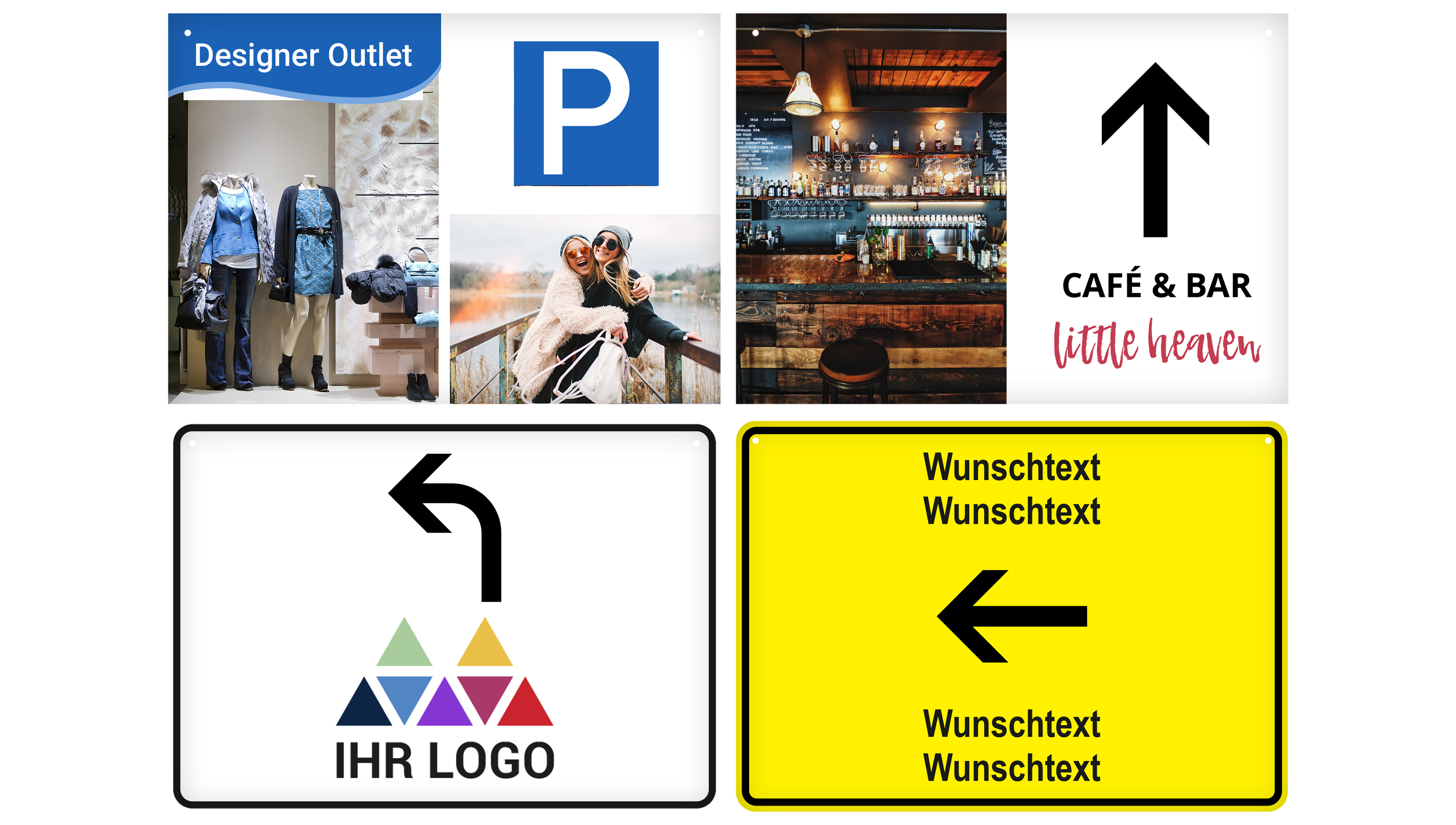 Deckenhänger "Druck" und mehr: Business-Lösungen für Ihren Messe-Auftritt