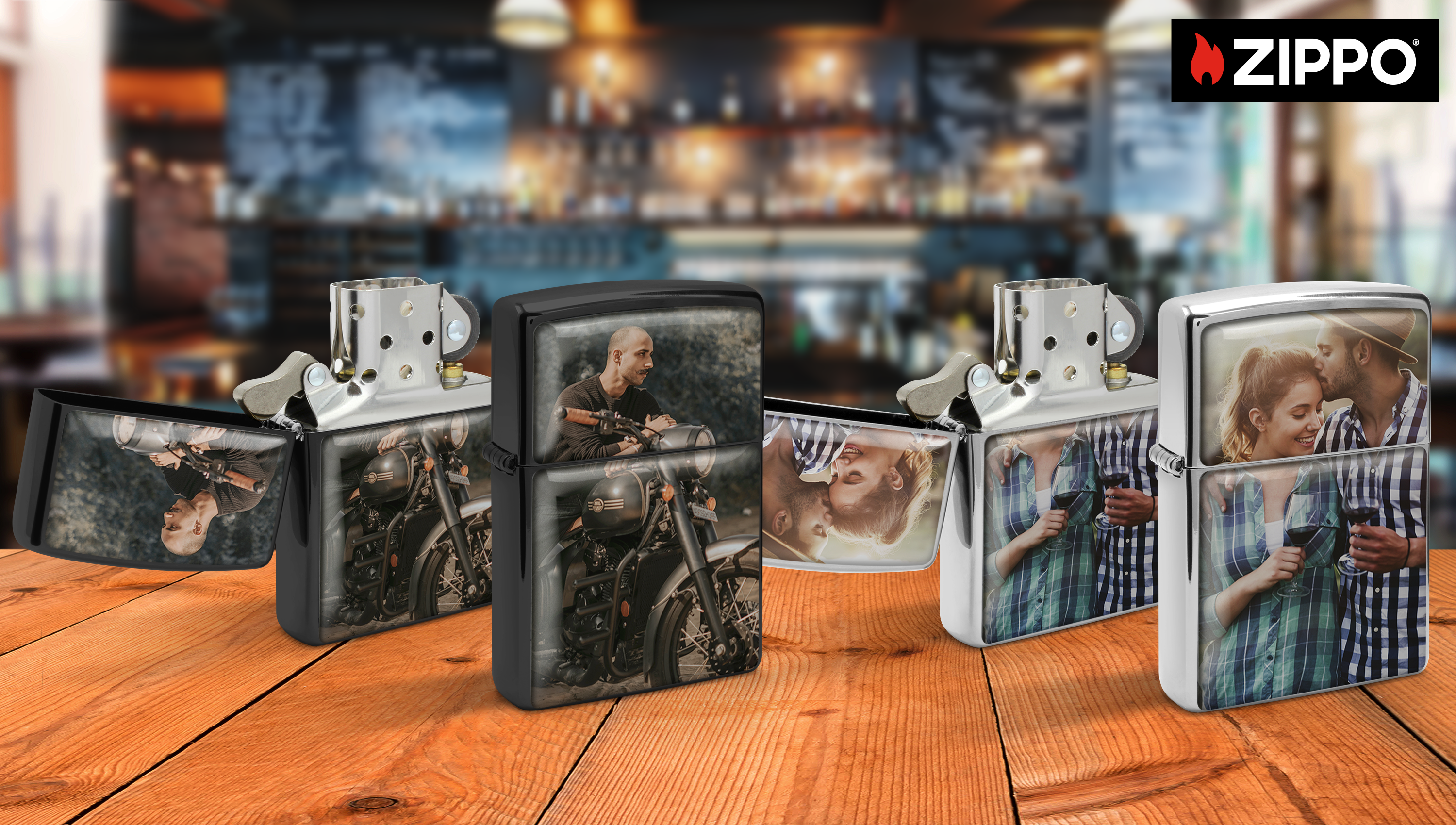 Individuelles Zippo mit Foto bedrucken