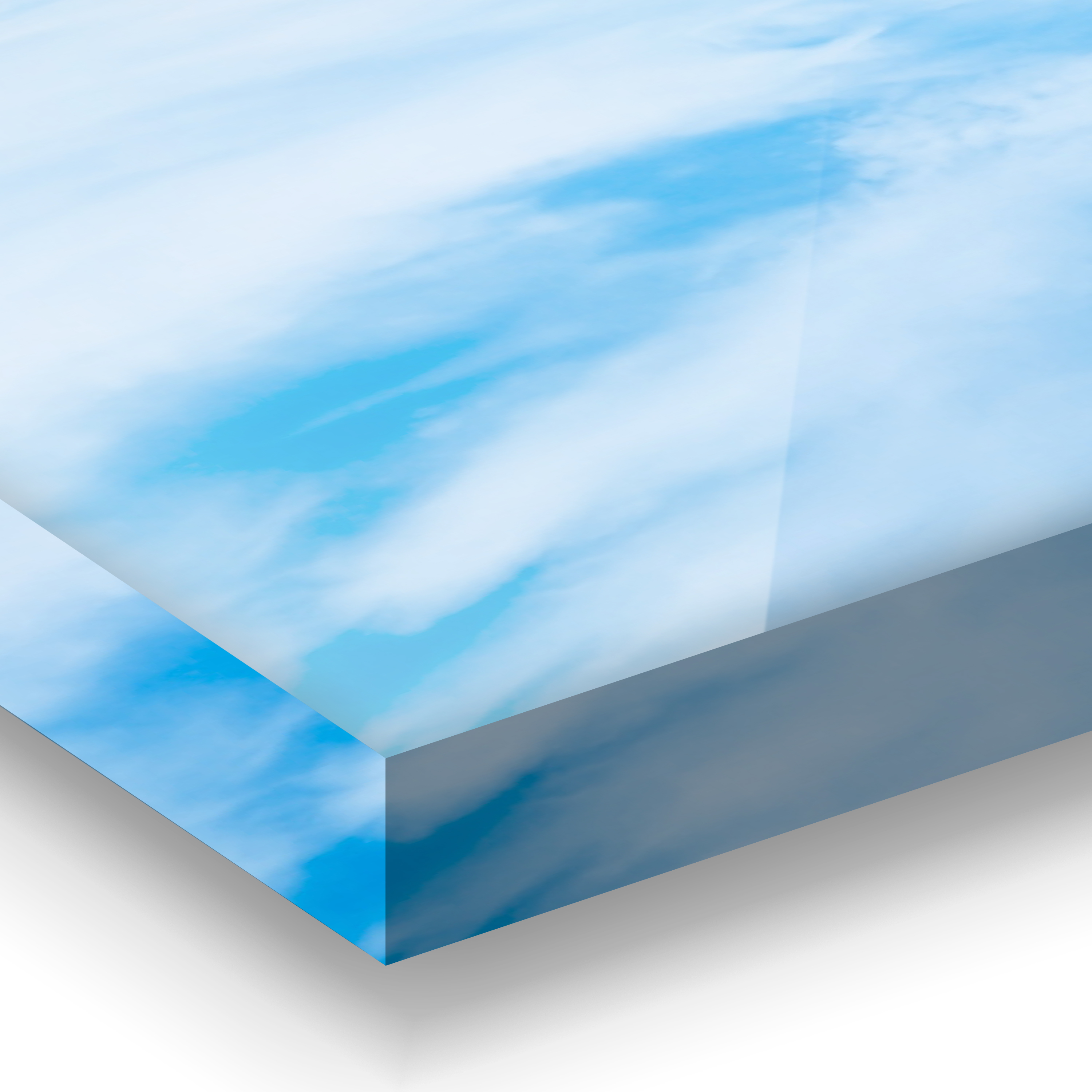 Foto hinter Acrylglas