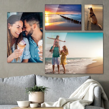 Foto hinter Acrylglas