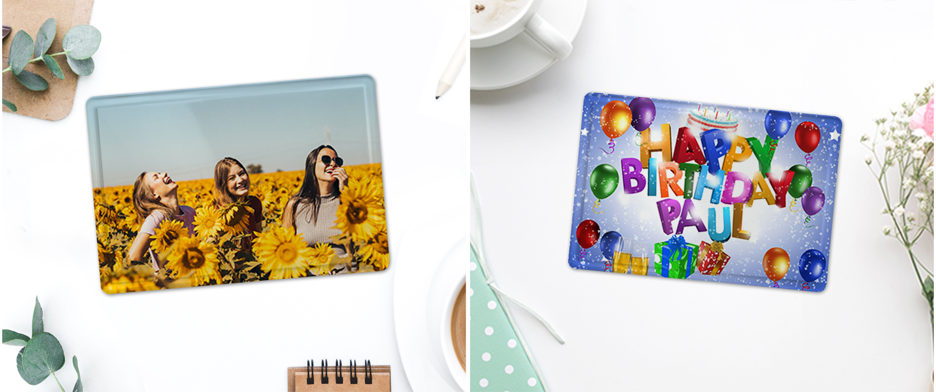 Blechpostkarten: Nostalgie und Stil