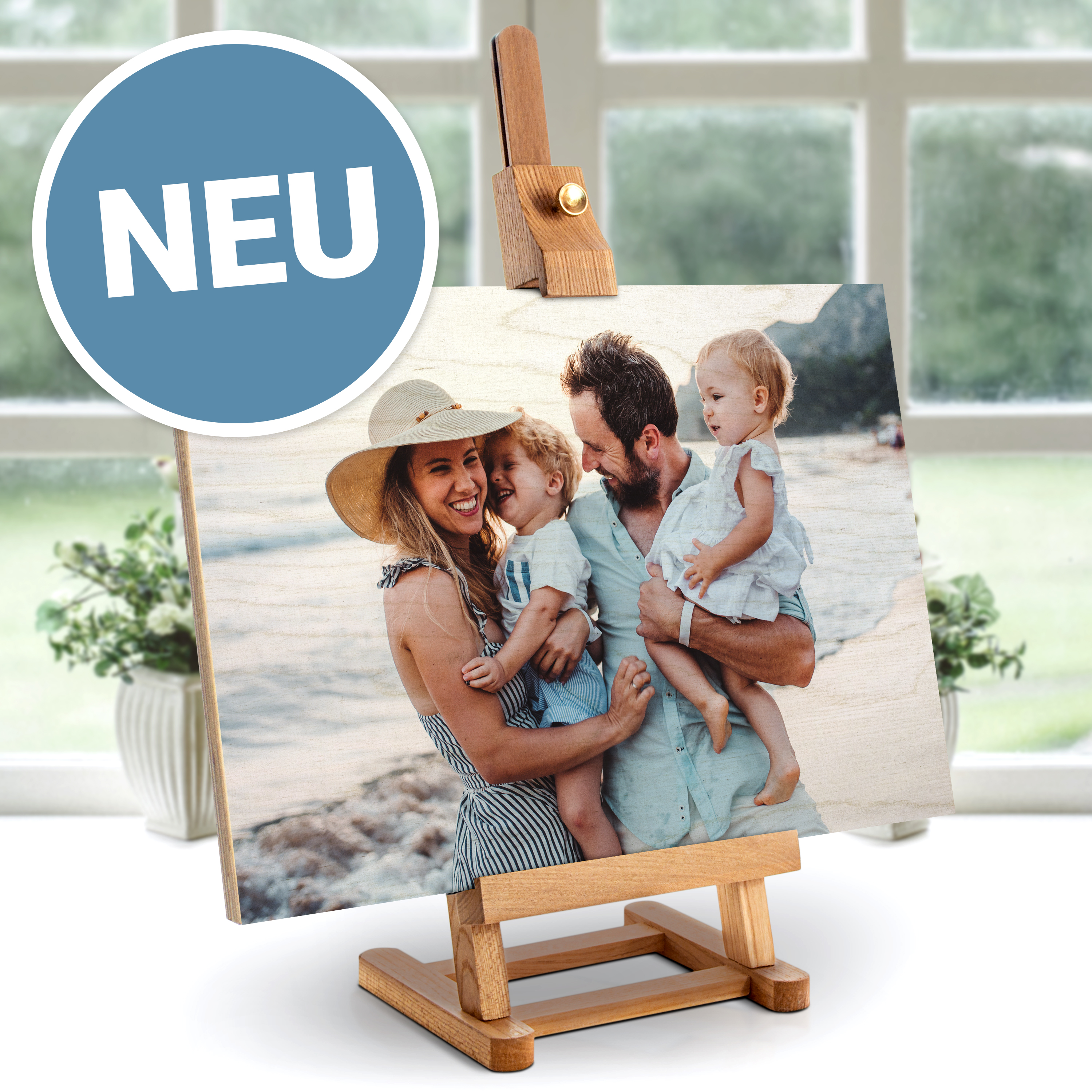 Fotoaufsteller "Holz"