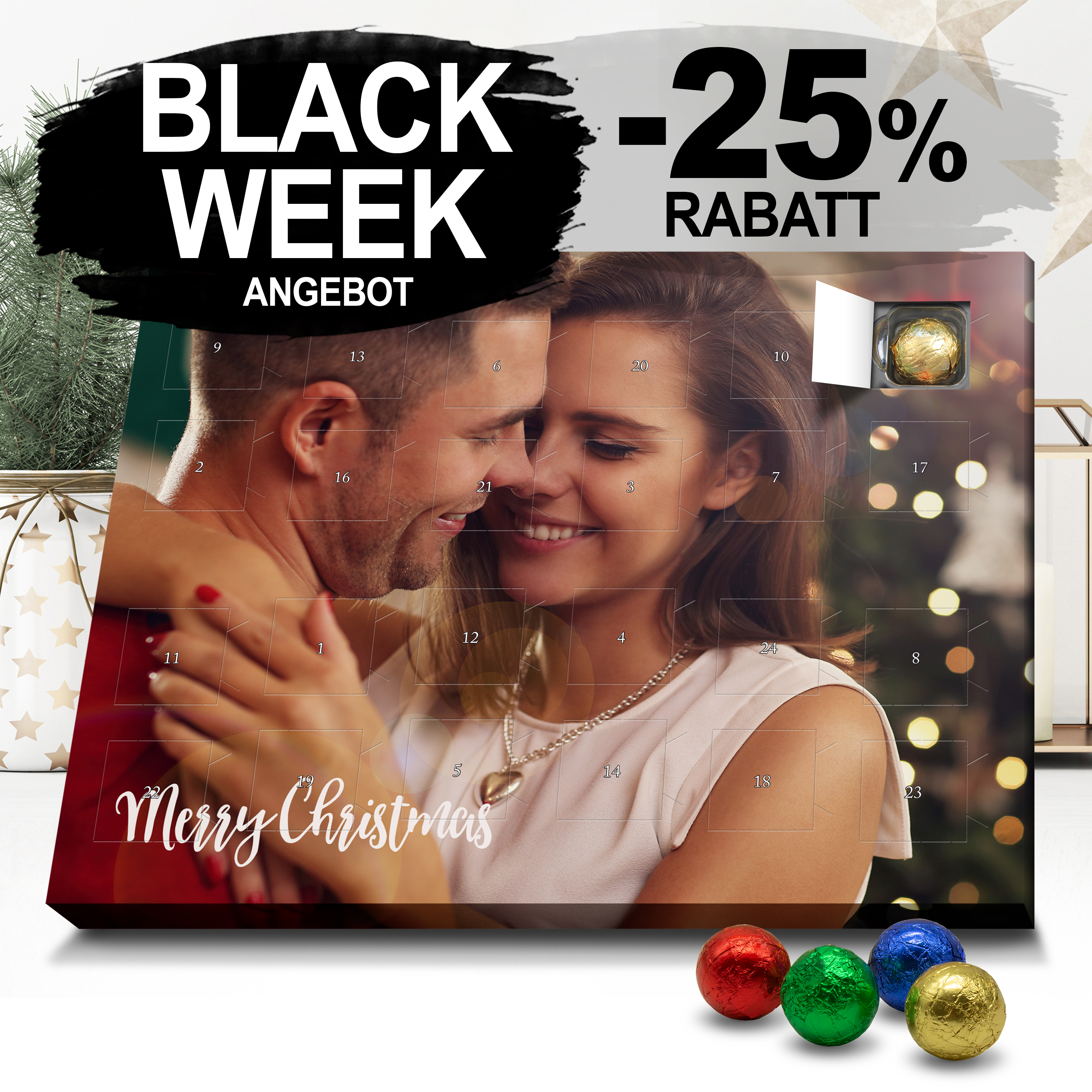 Black Week Rabatt Adventskalender Classic