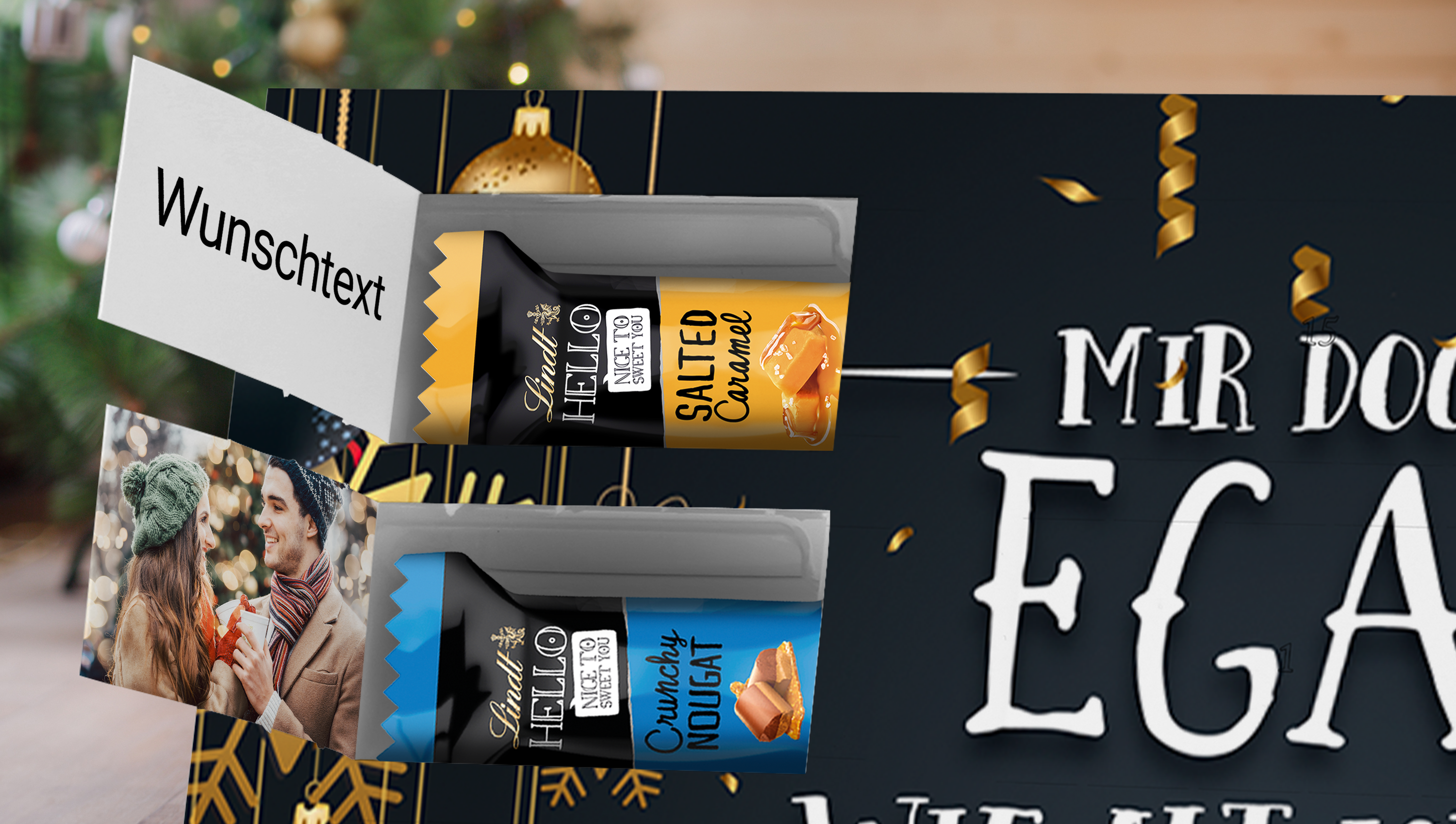 Adventskalender mit Spruch: coole Sprüche-Adventskalender