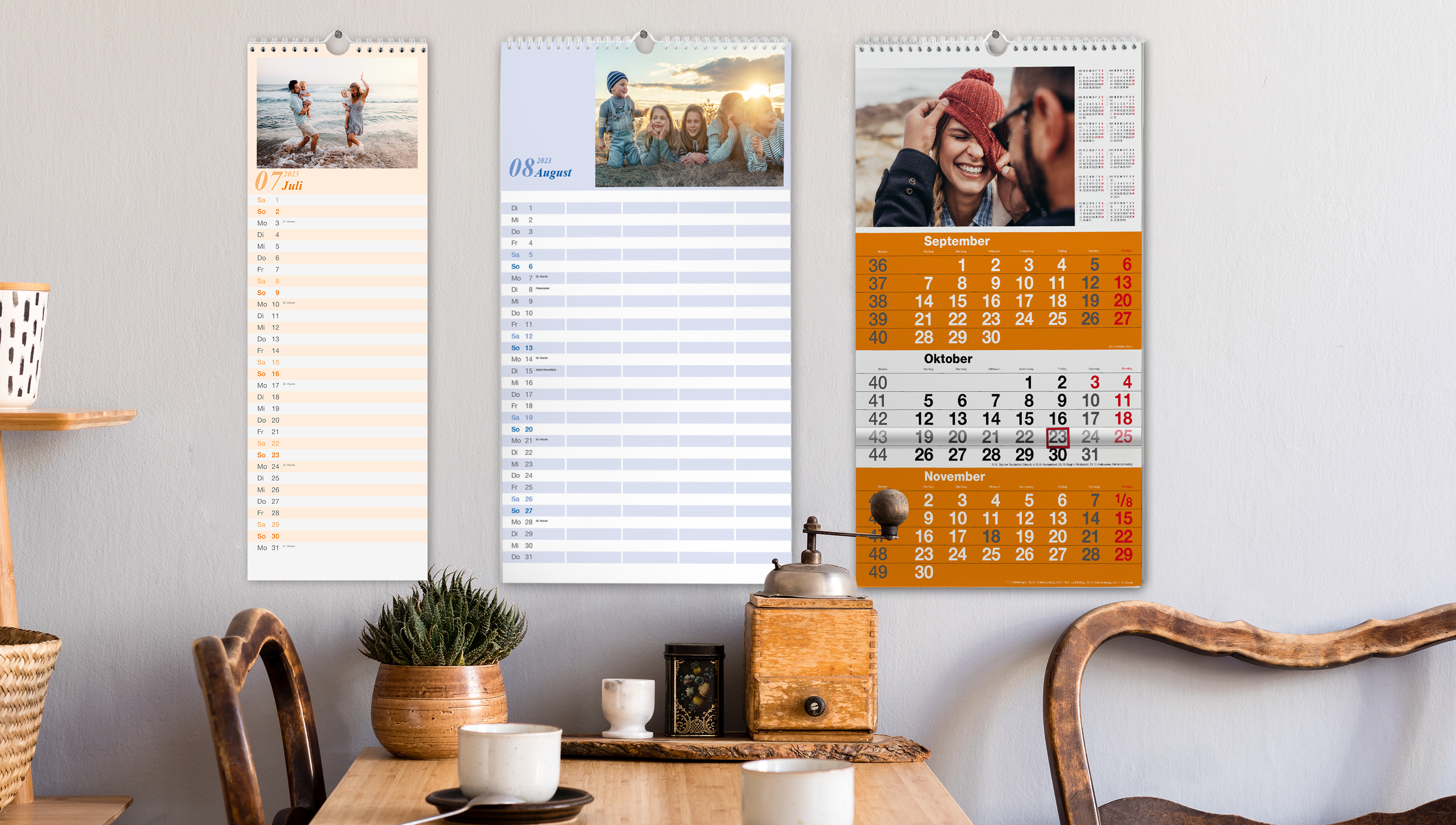 Personalisierter Fotokalender 2024 als Geschenkidee für jeden Anlass
