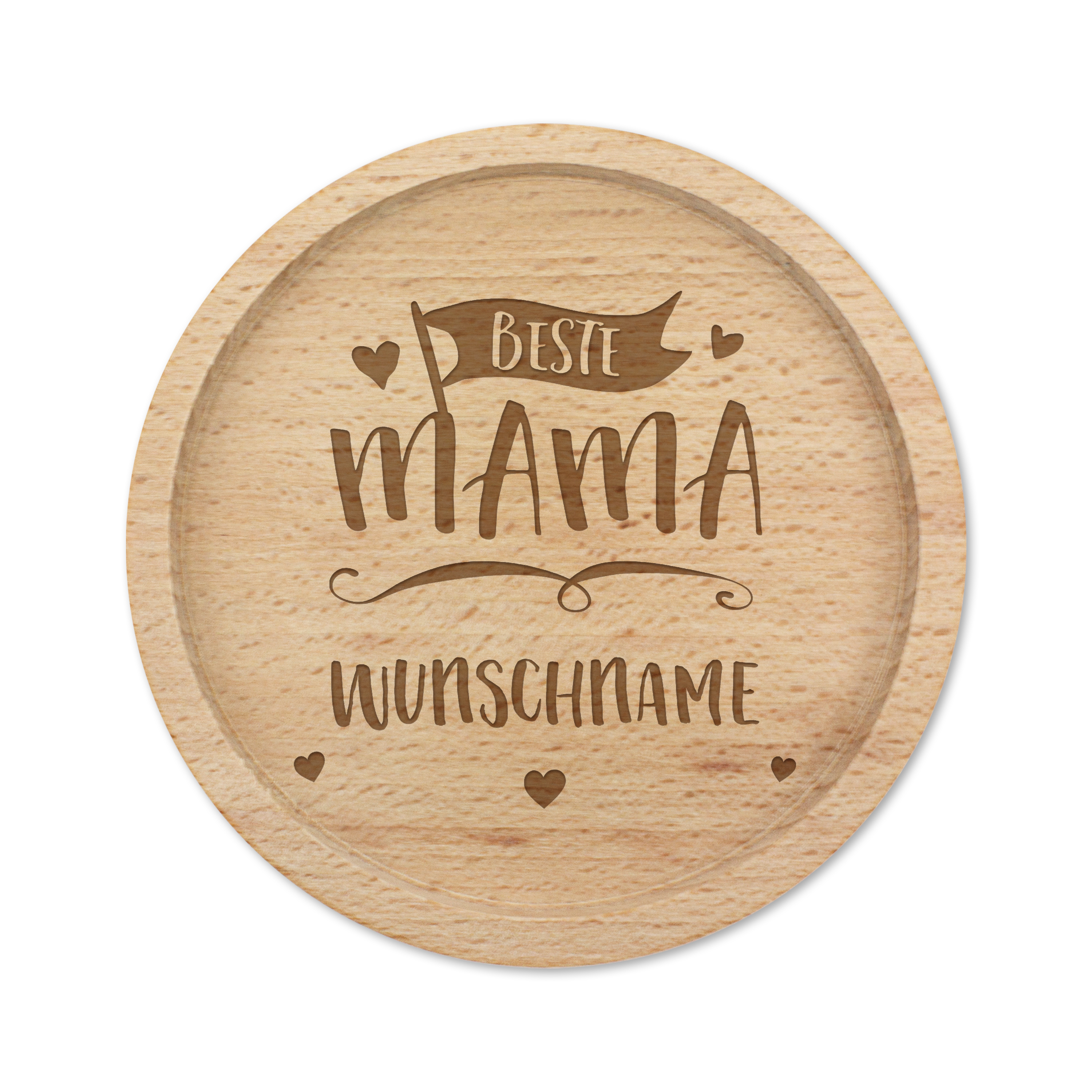 Holz-Untersetzer