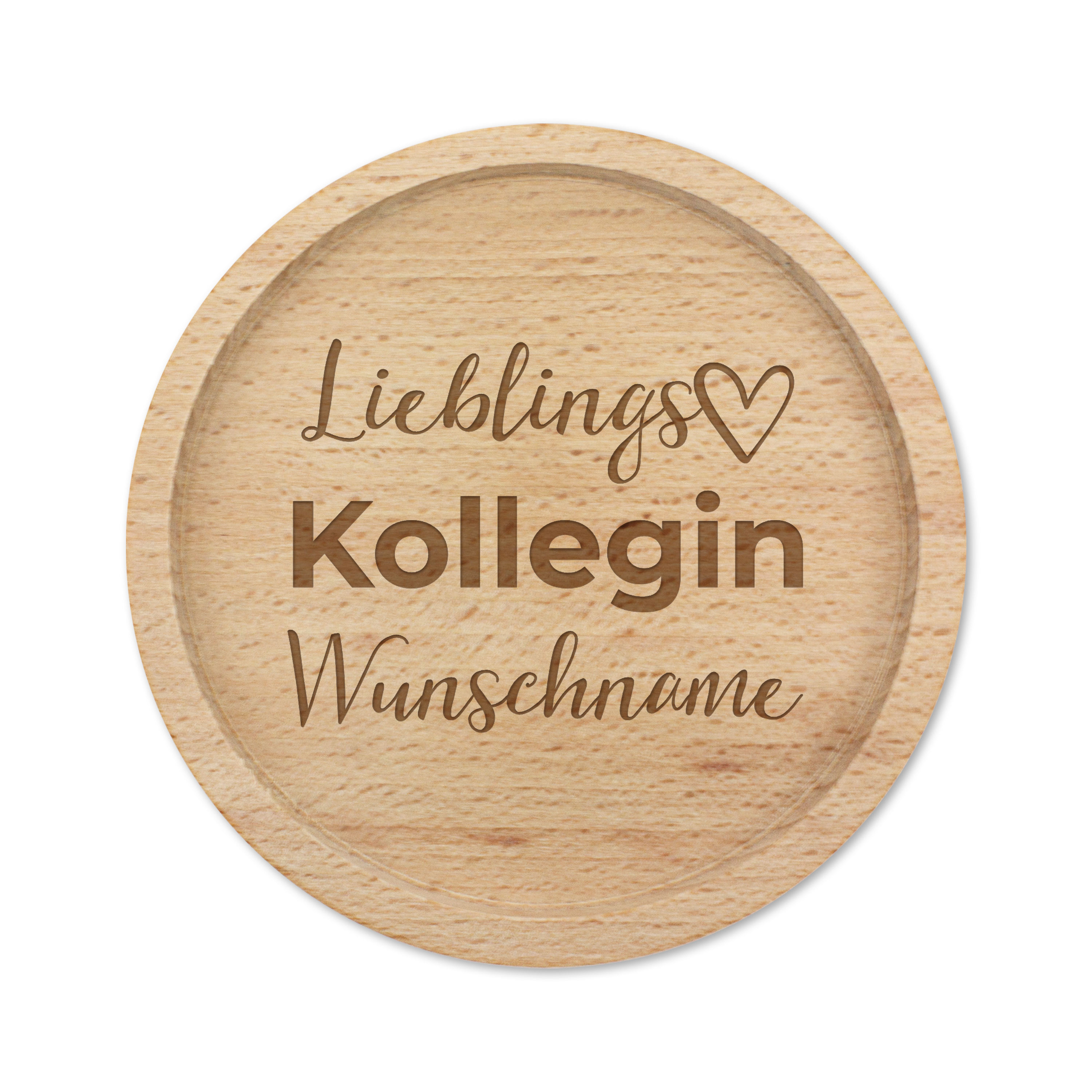 Holz-Untersetzer