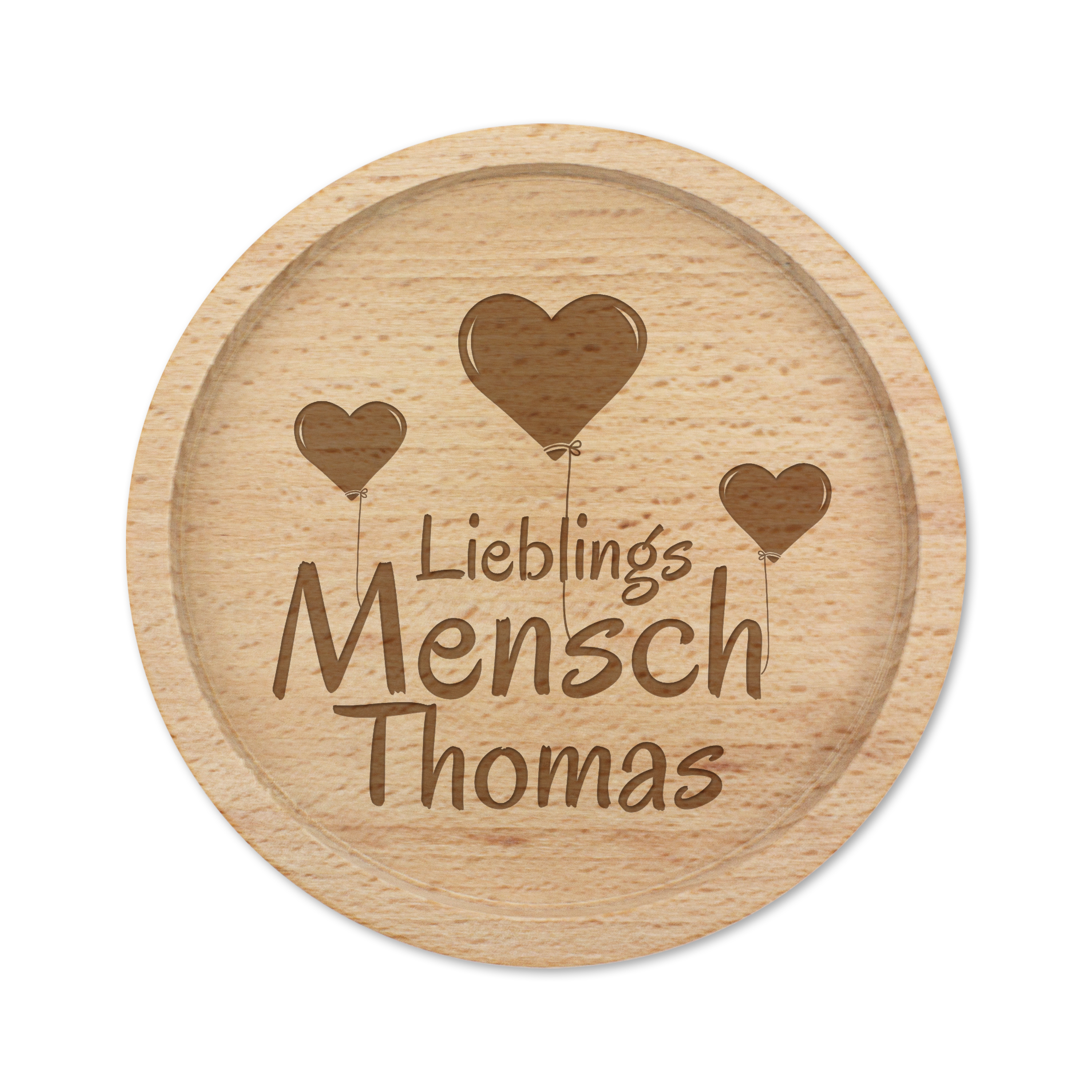 Holz-Untersetzer