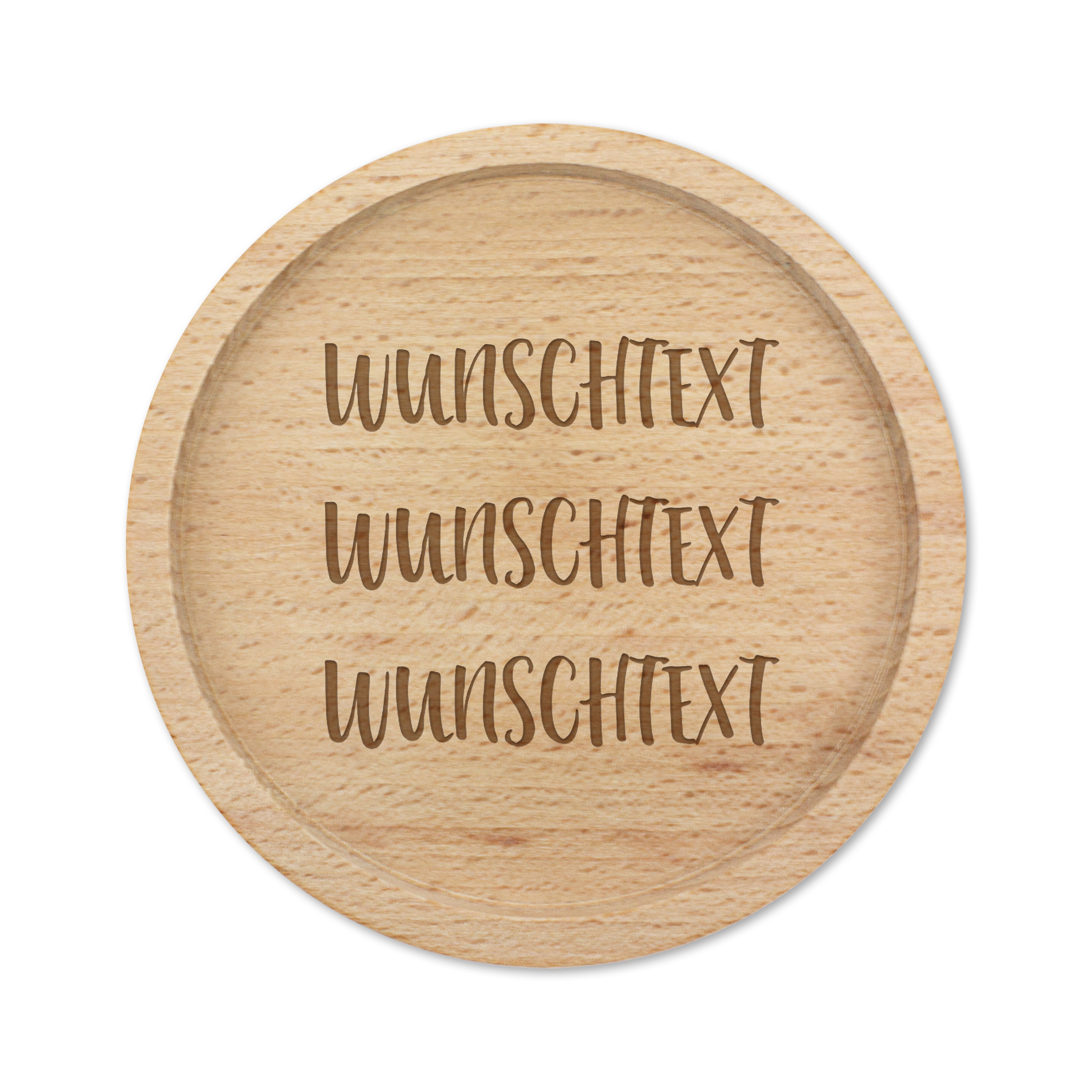 Holz-Untersetzer