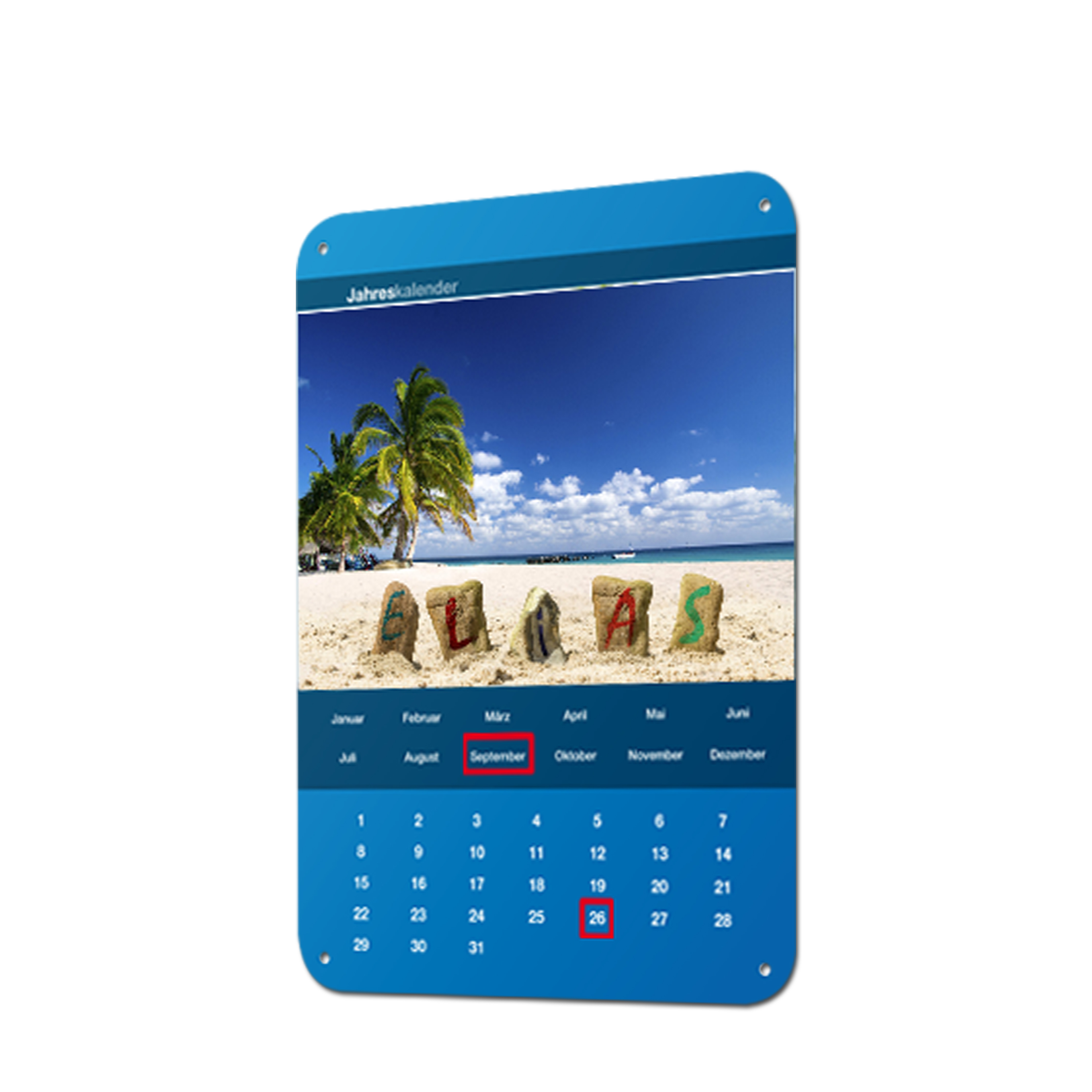 Endlos-Kalender "Magnet"