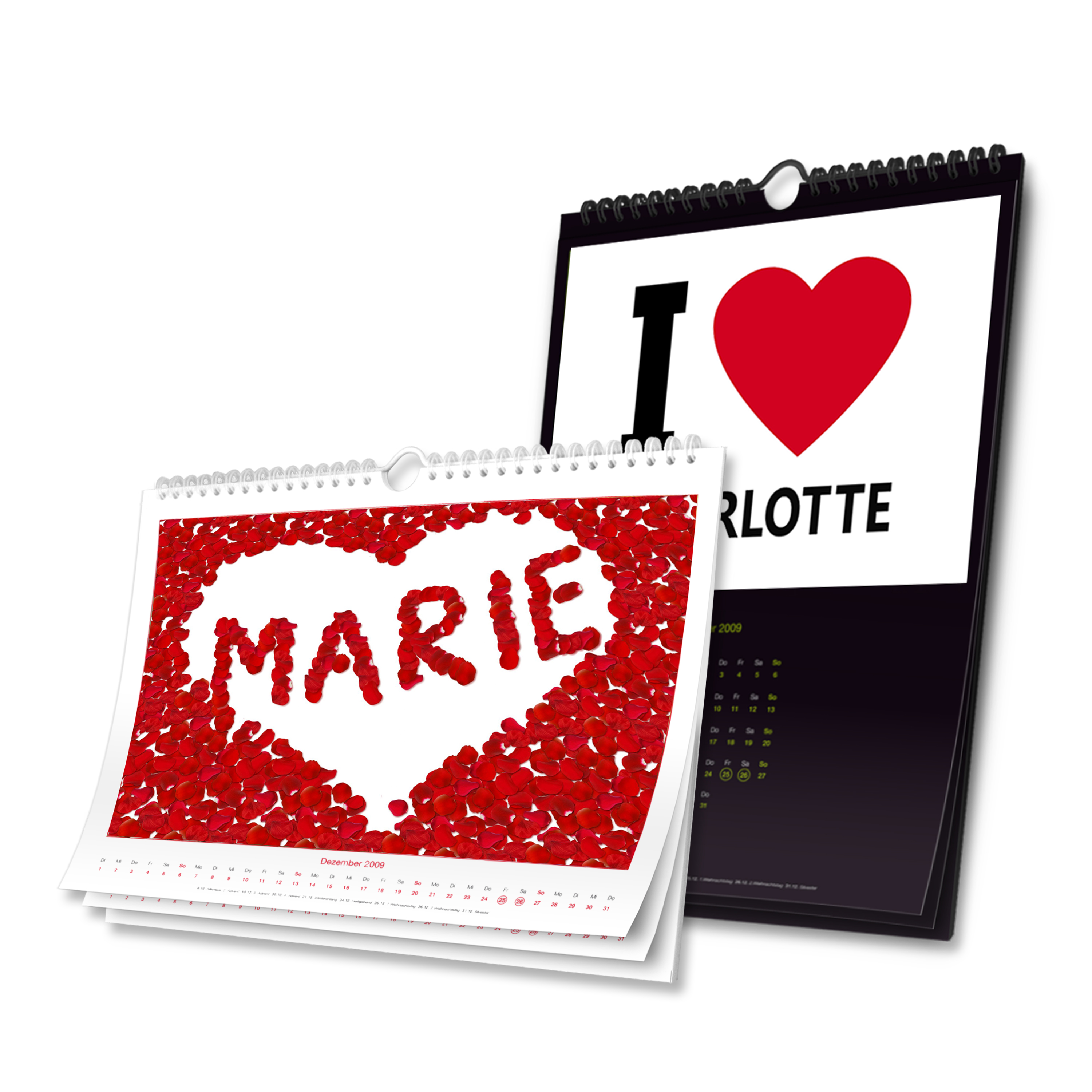 Liebes-Wandkalender