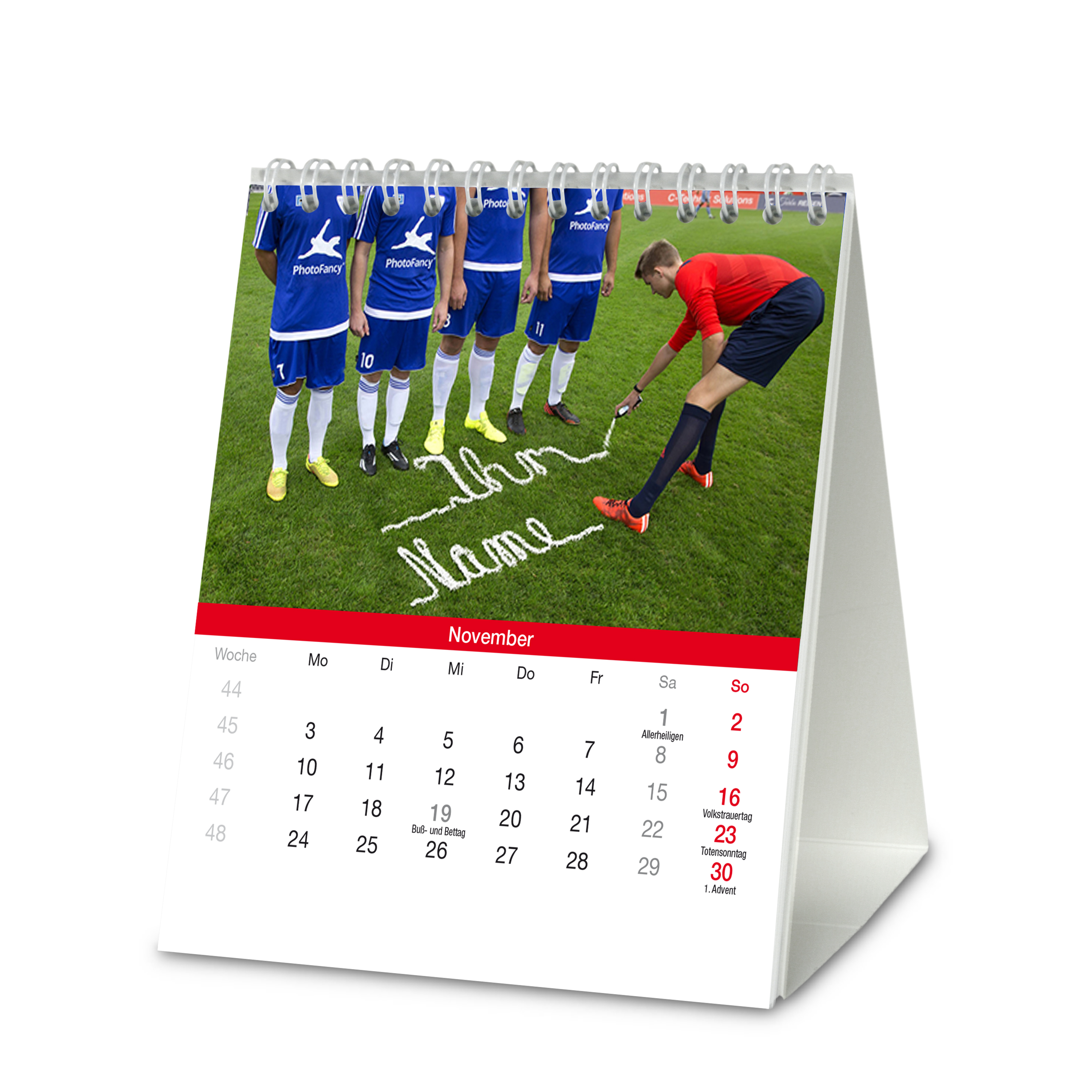 Tischkalender "Fußball"