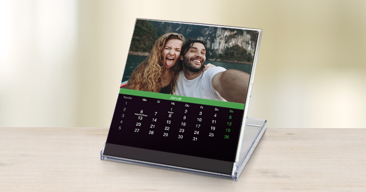 CD-Kalender selbst gestalten mit eigenen Fotos  PrintPlanet