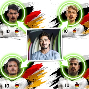 Face Swap Fußballtasse