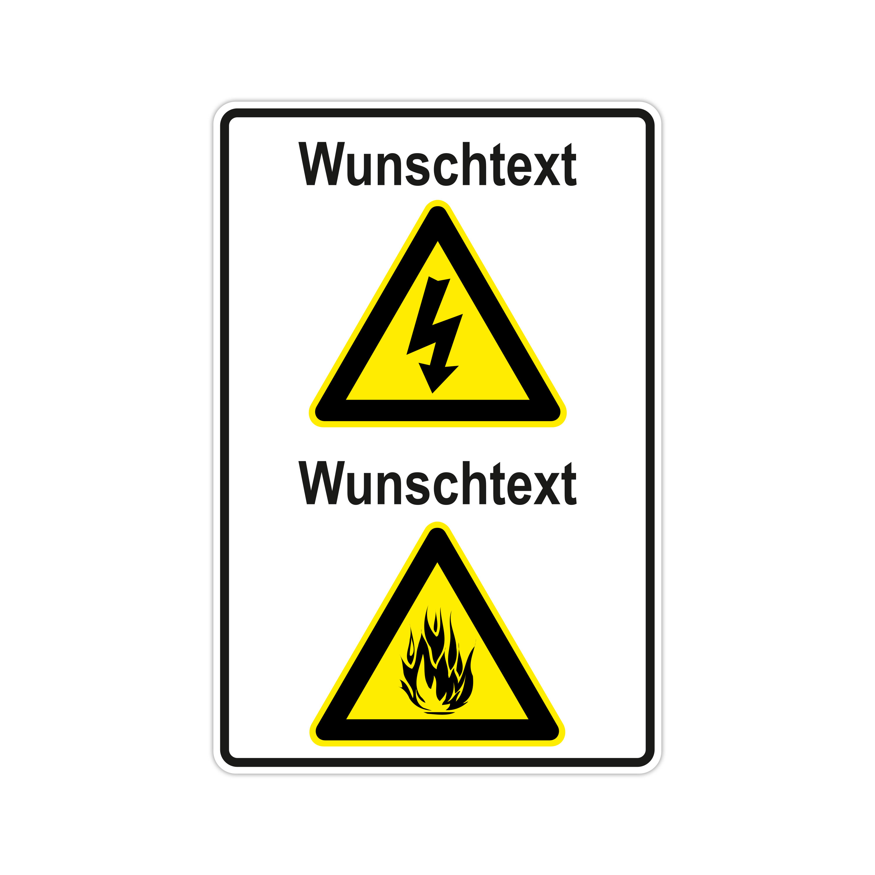 Warnschilder