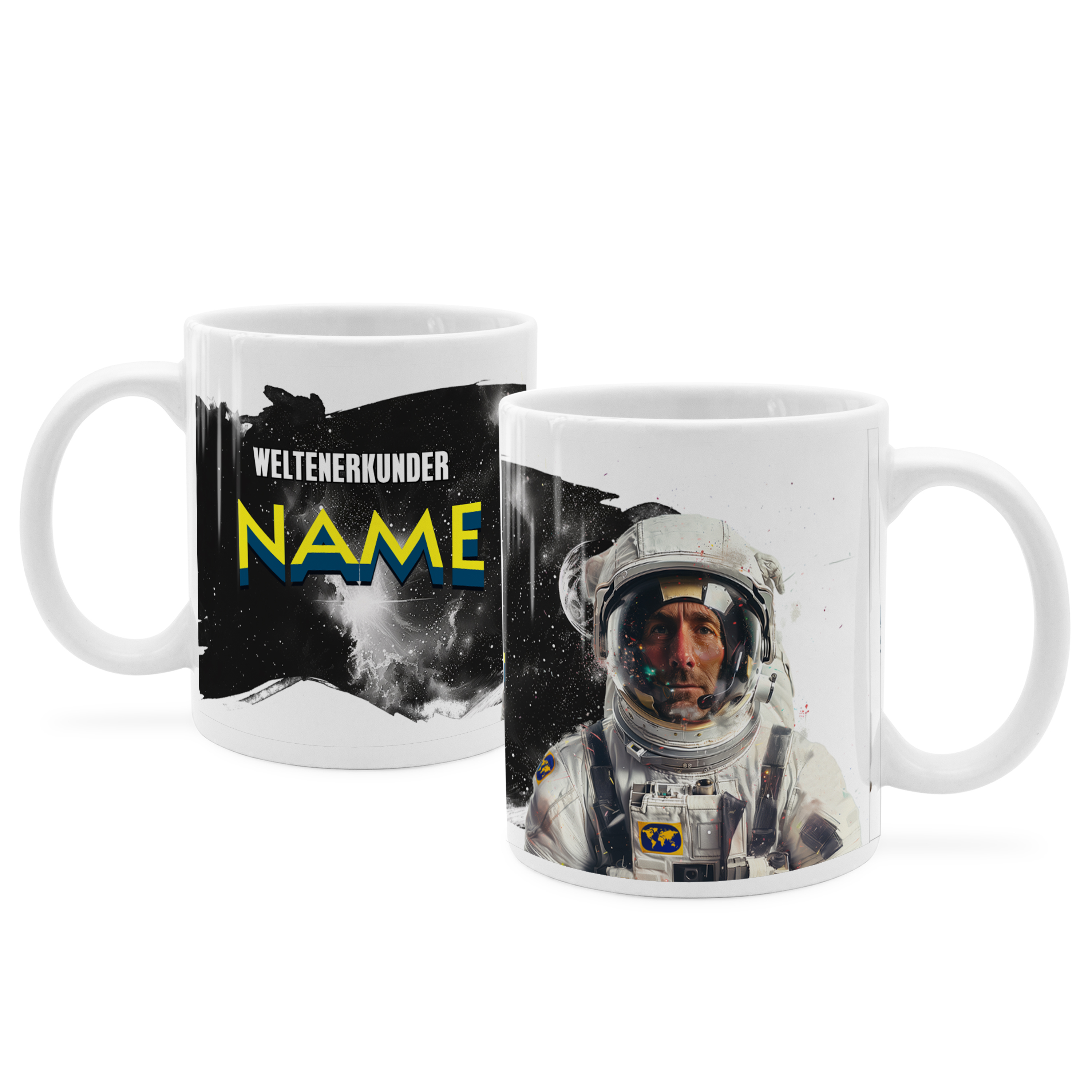 Face Swap Tasse Astronaut