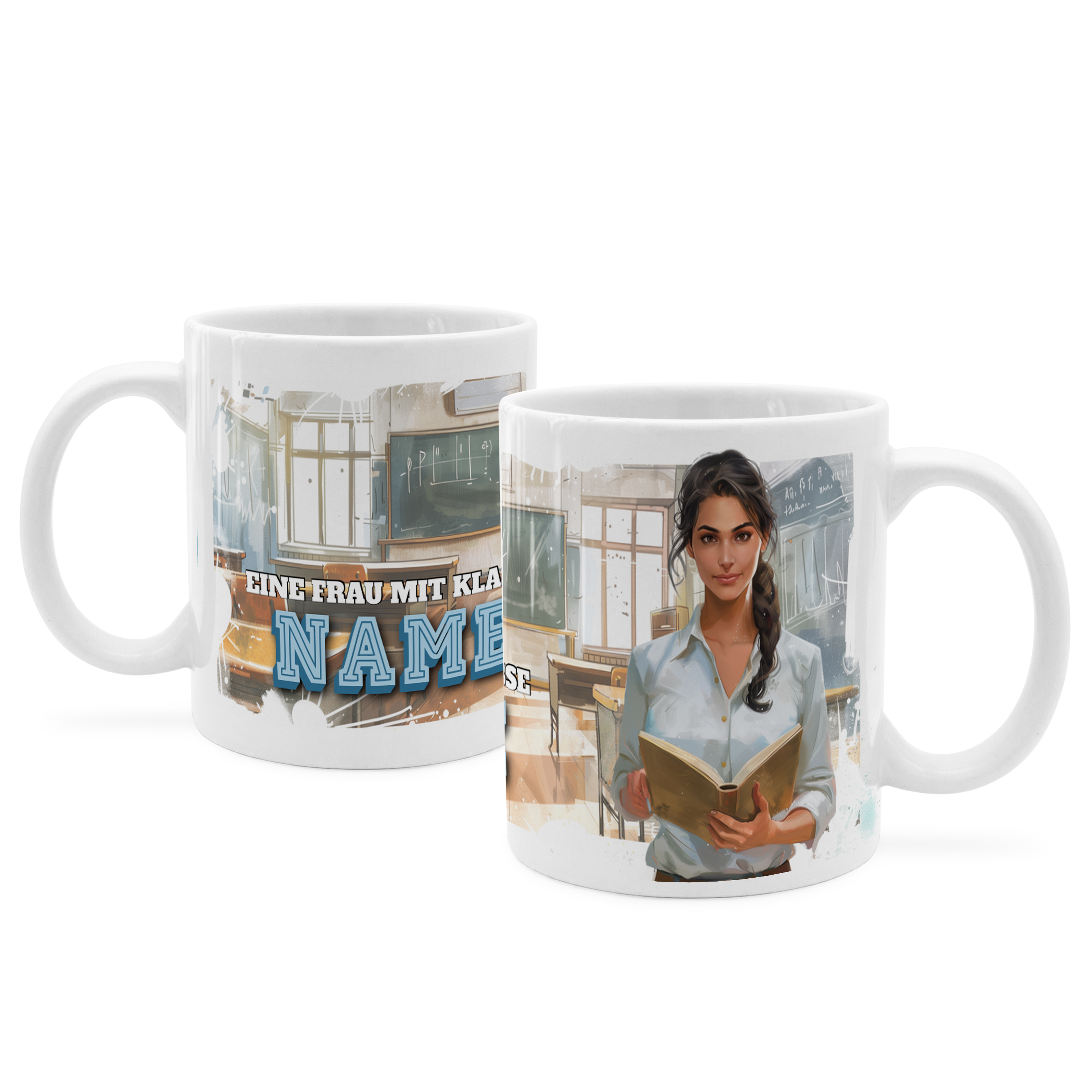 Face Swap Tasse Lehrer