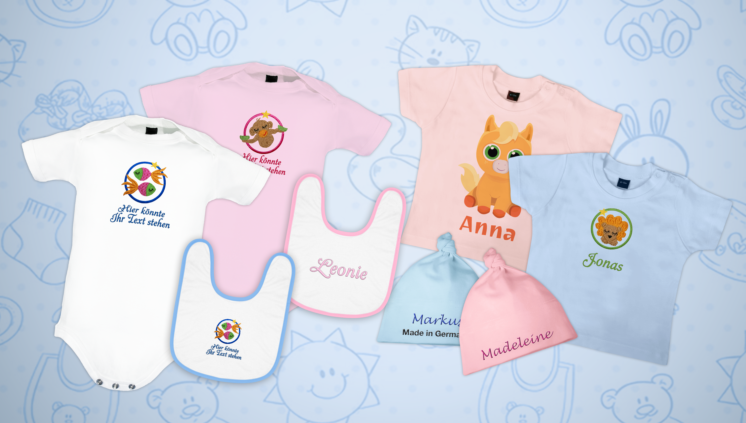 Personalisierte Geschenke zur Taufe nach Ihren Wünschen